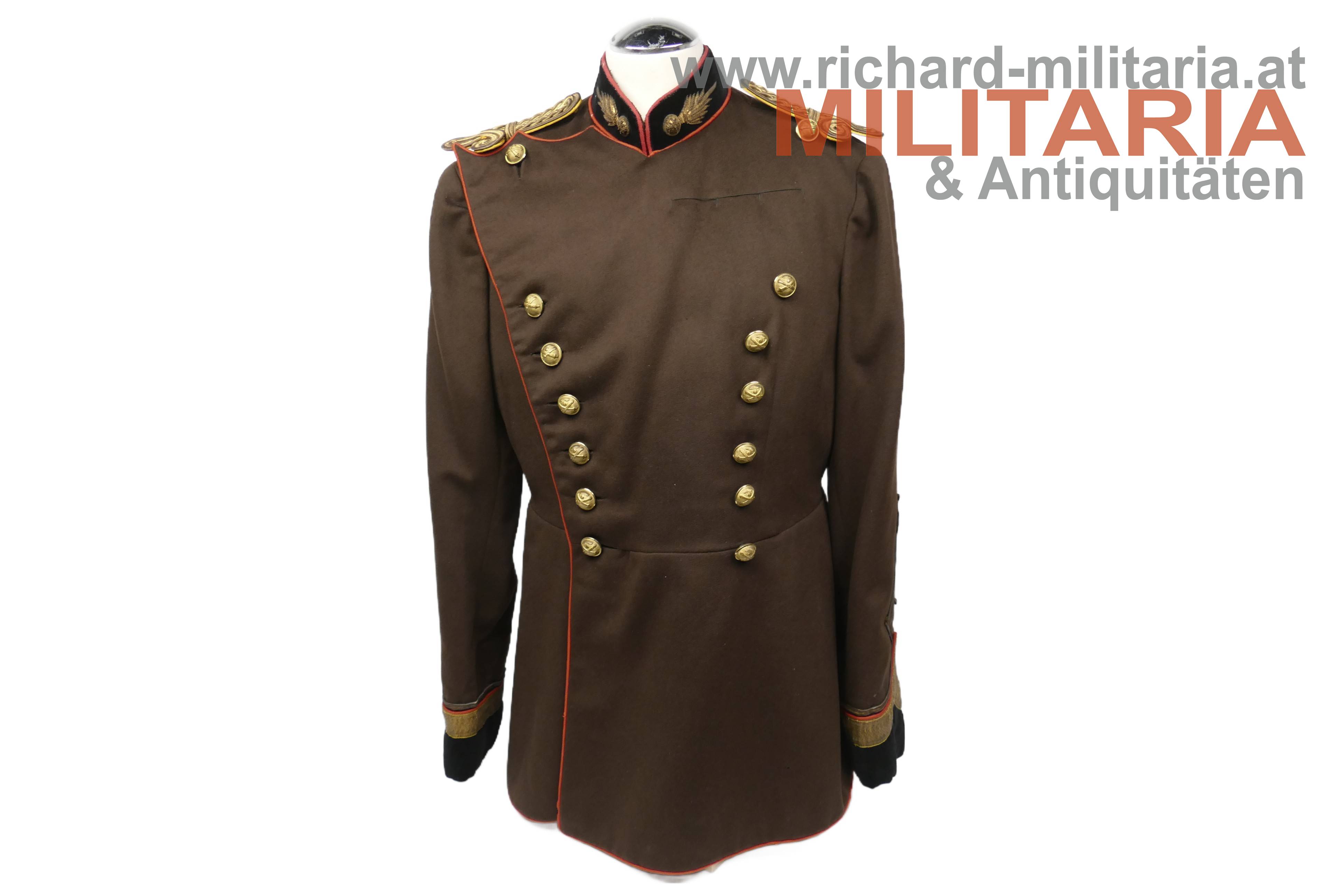 Rumänien - Paradejacke Artillerie - 1930-1941 / König Carol II.