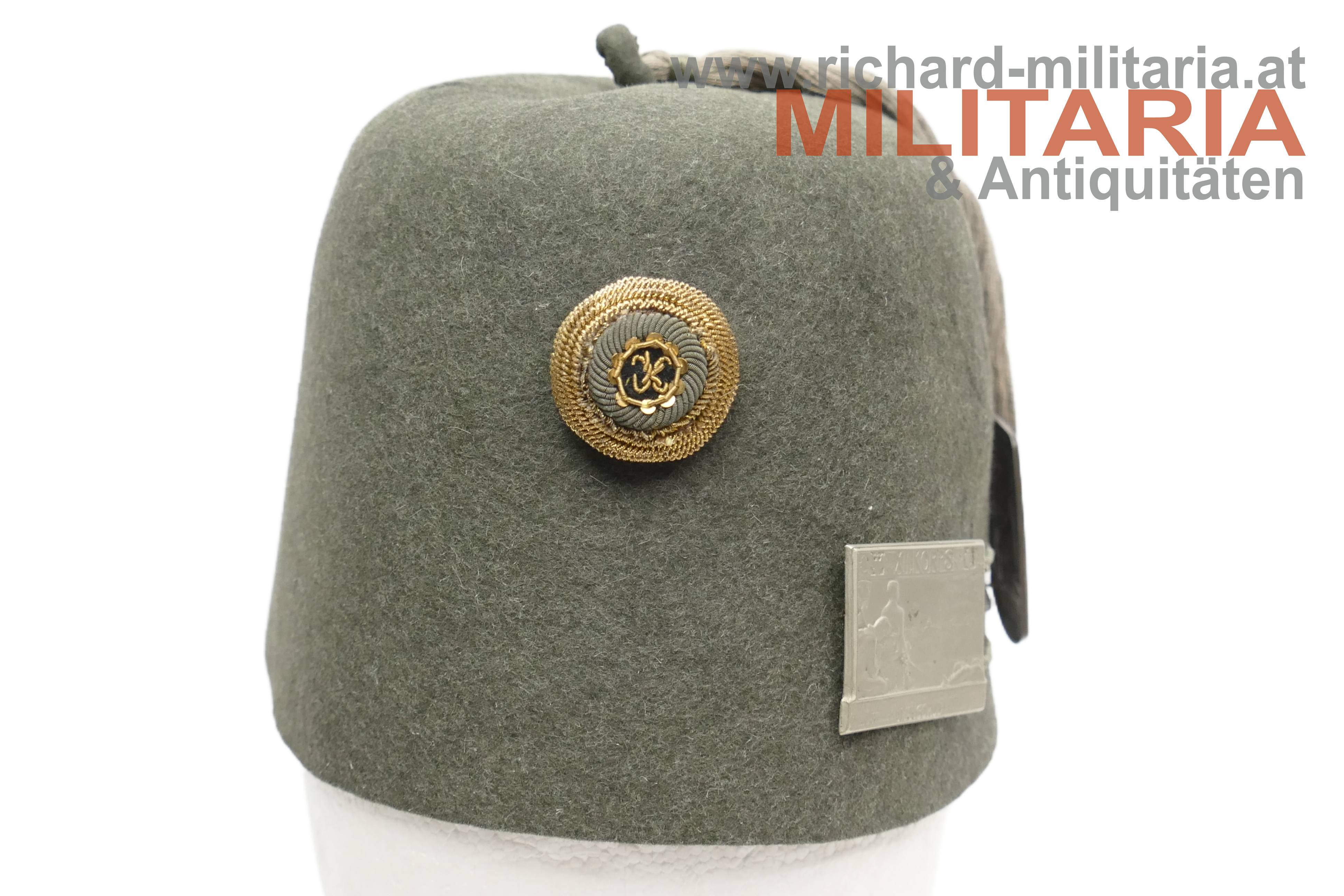 k.u.k. FEZ für Offiziere M1915  - feldgrau