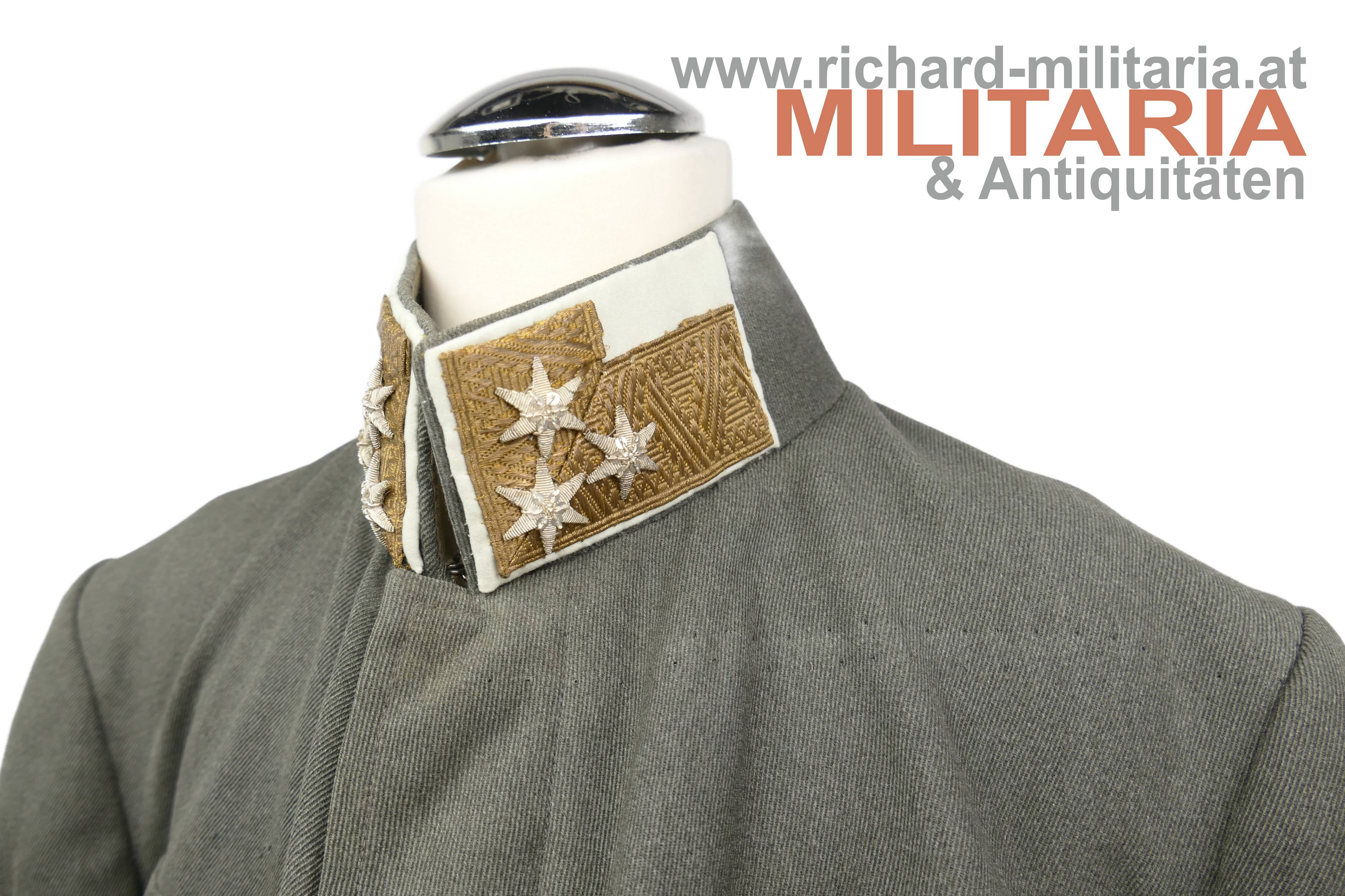 k.u.k. feldgraue Bluse M1915 - Oberst - Infanterie Regiment Nr. 92