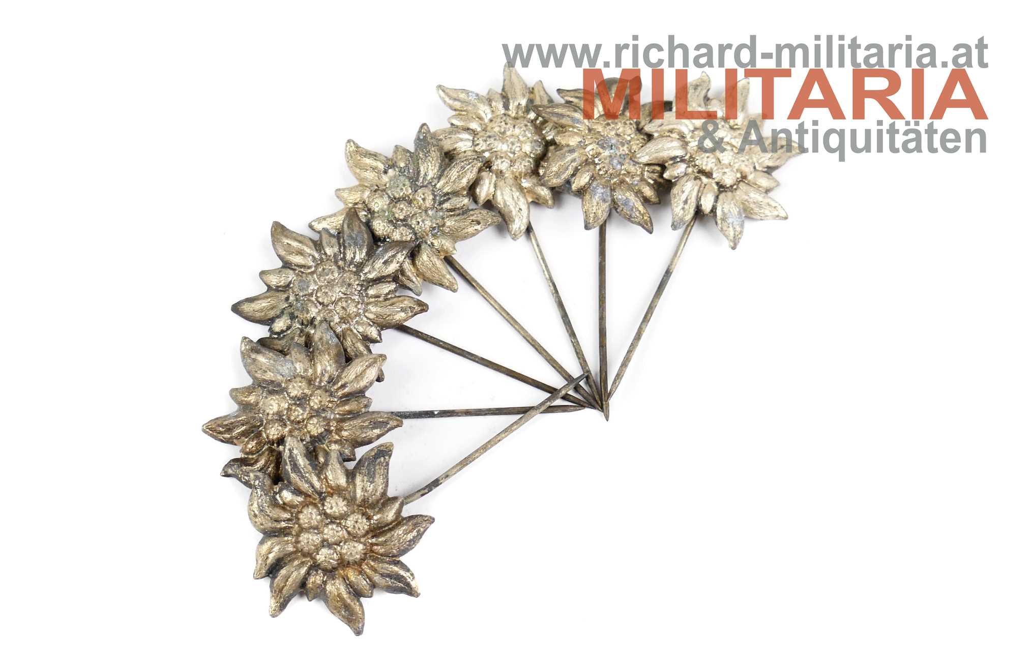 kleine Anstecknadel Edelweiss 