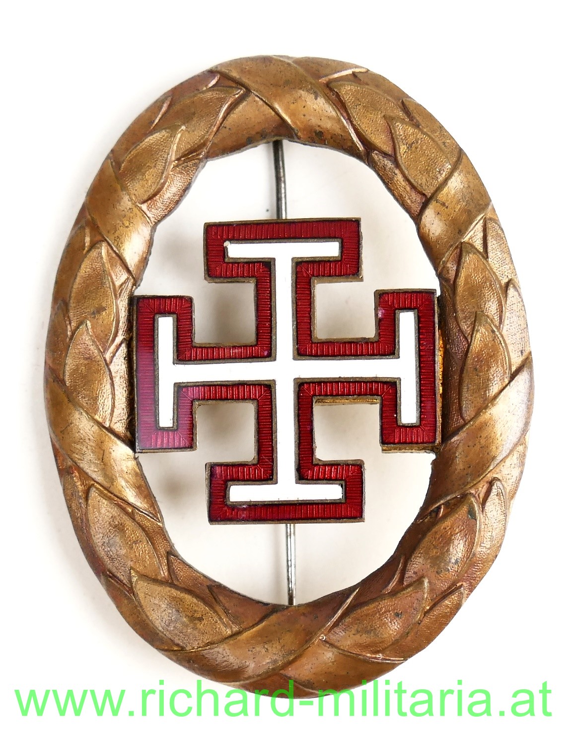 Österreich Bundesstaat Ehrenzeichen der Vaterländischen Front Bronze 1. Klasse