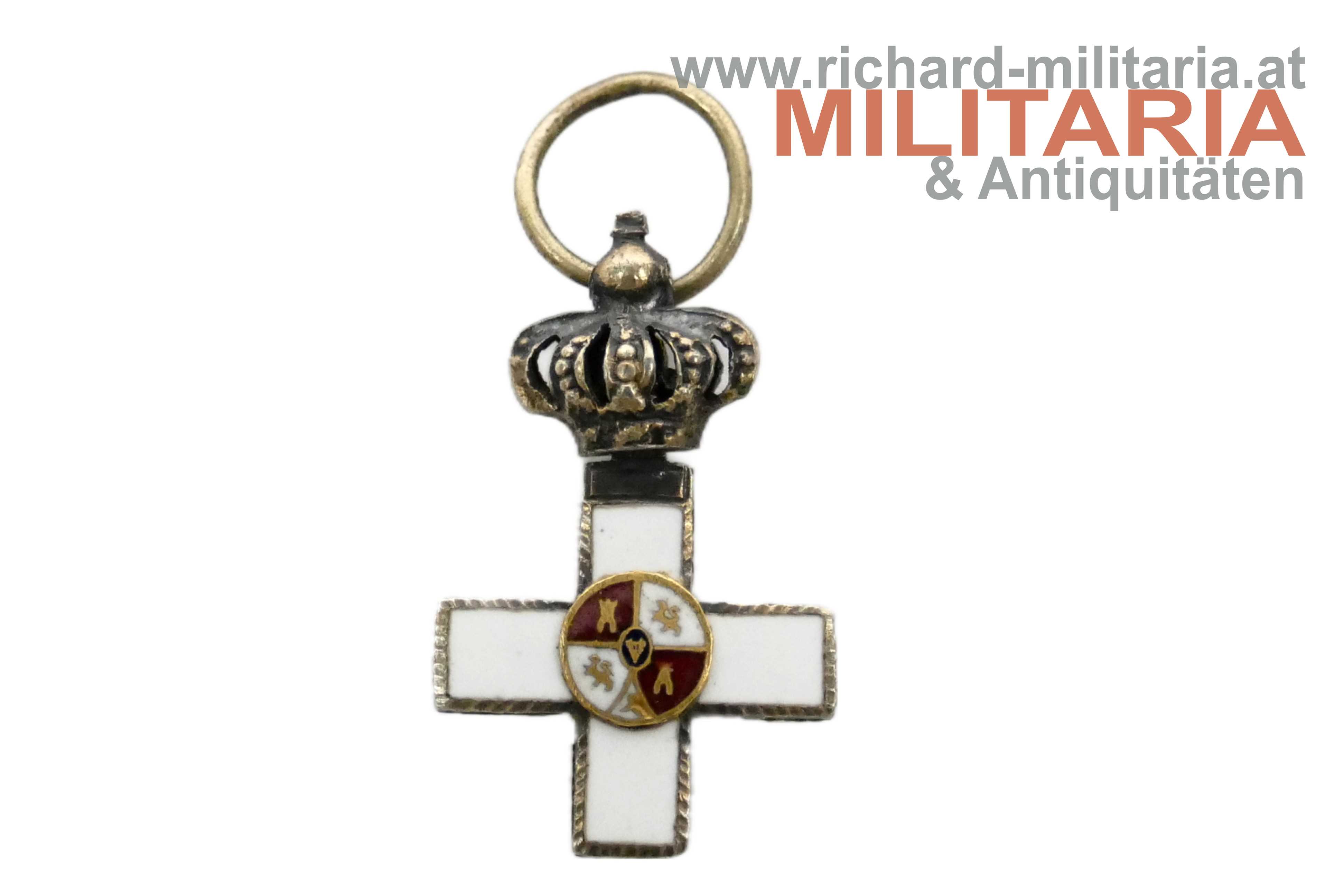 Spanien - Militär-Verdienstorden - weißes Modell - 4. Typ