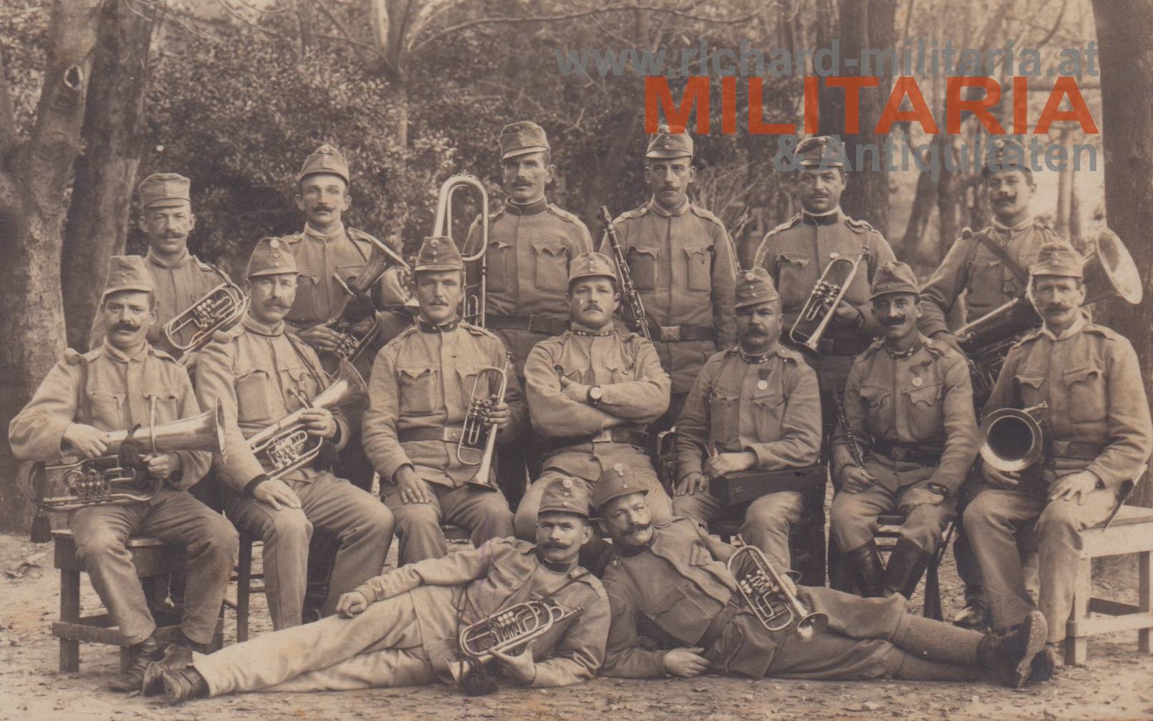 k.u.k. PK -  Militärmusiker - k.k. Landsturmmarschbataillon Nr. 154