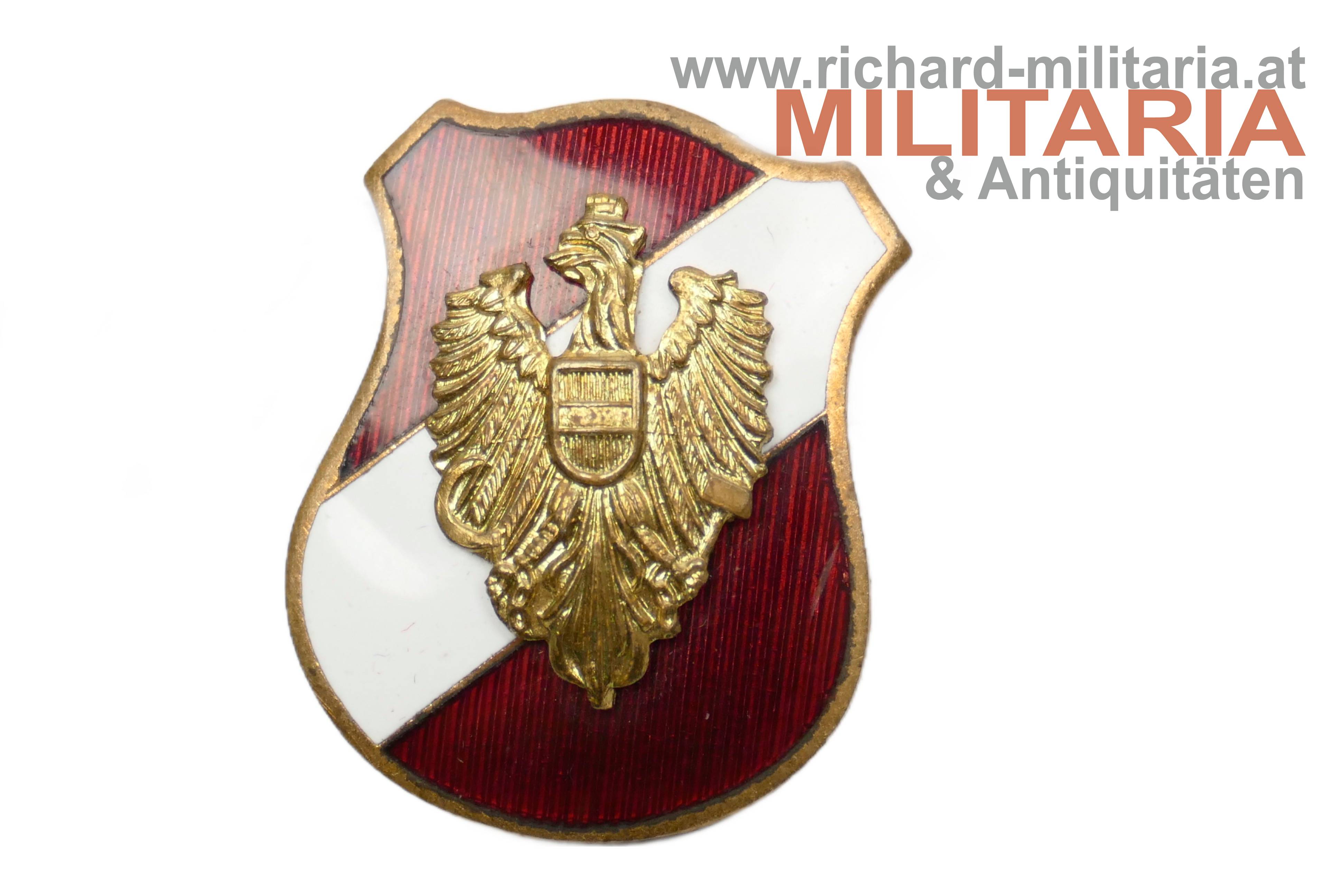 1. Republik - Mützenabzeichen Gendarmerie 