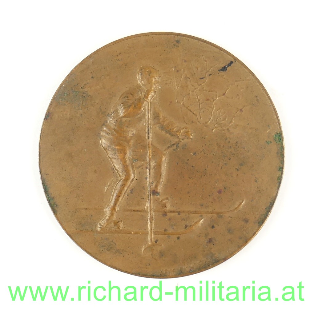 Ö.J.K. Kombination  V. Platz, Rottenmann 1935 - Medaille