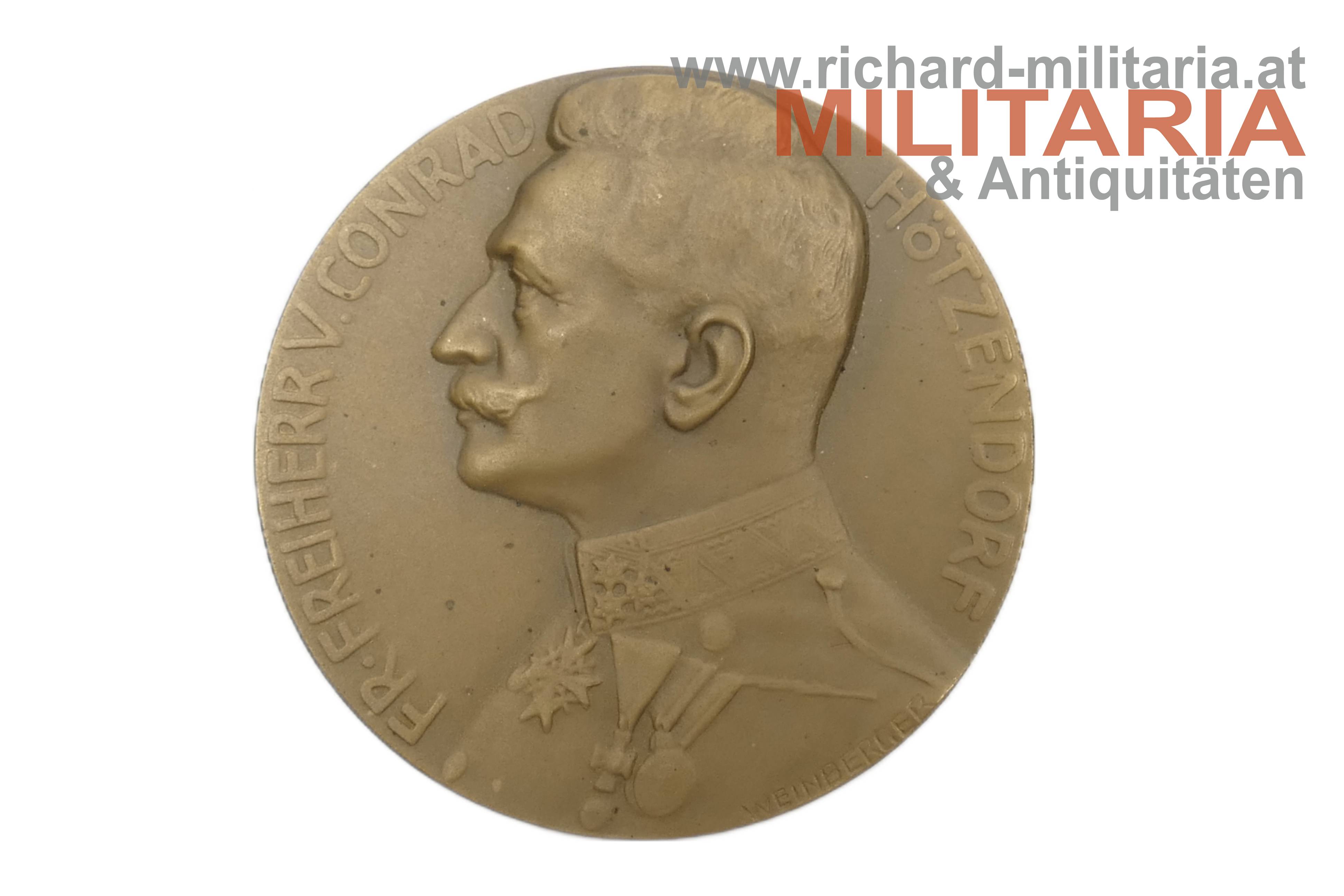 k.u.k. Offizielle Kriegsfürsorge - Medaille - Conrad v. Hötzendorf