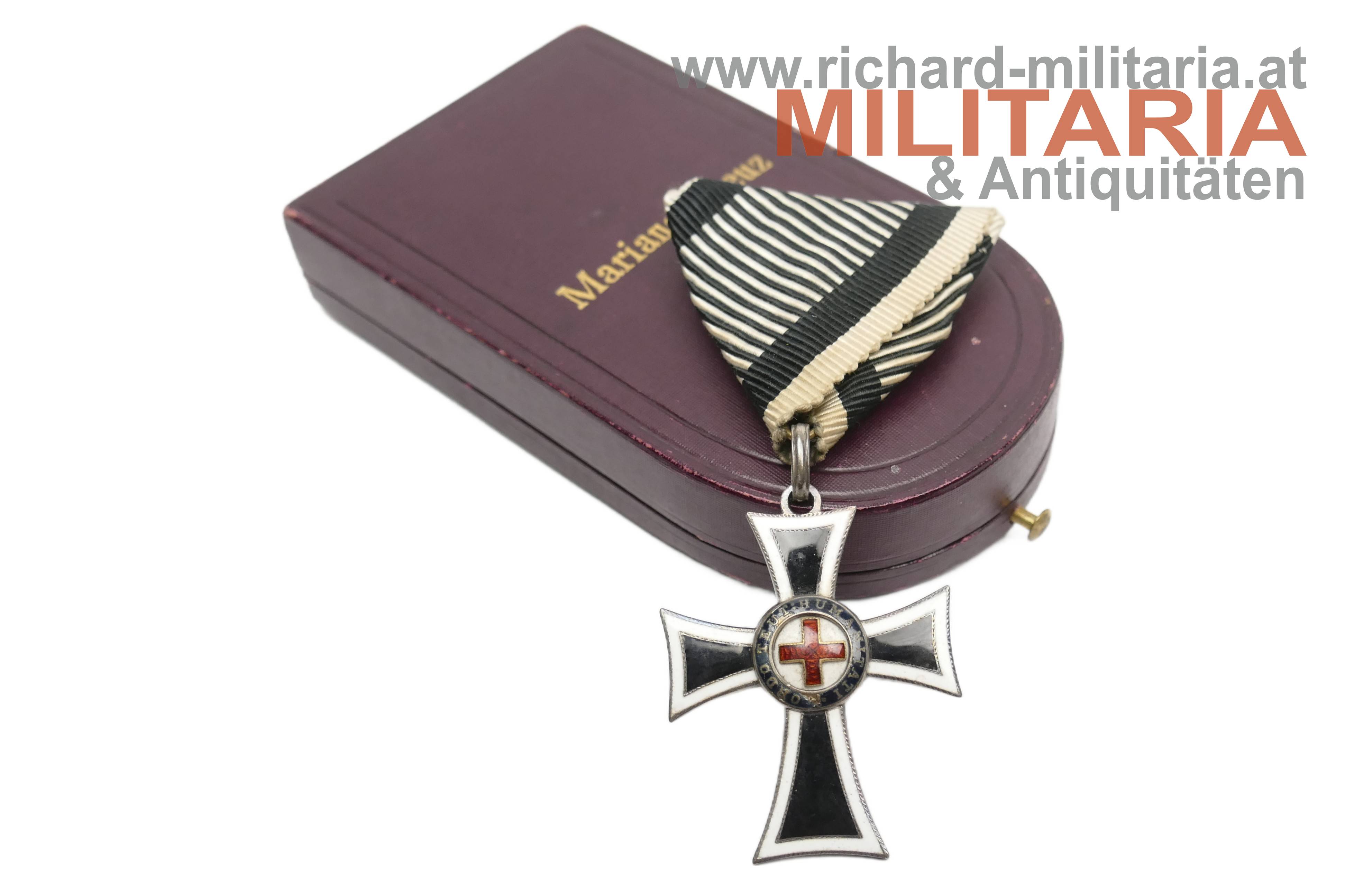 Marianerkreuz mit Etui - VARIANTE