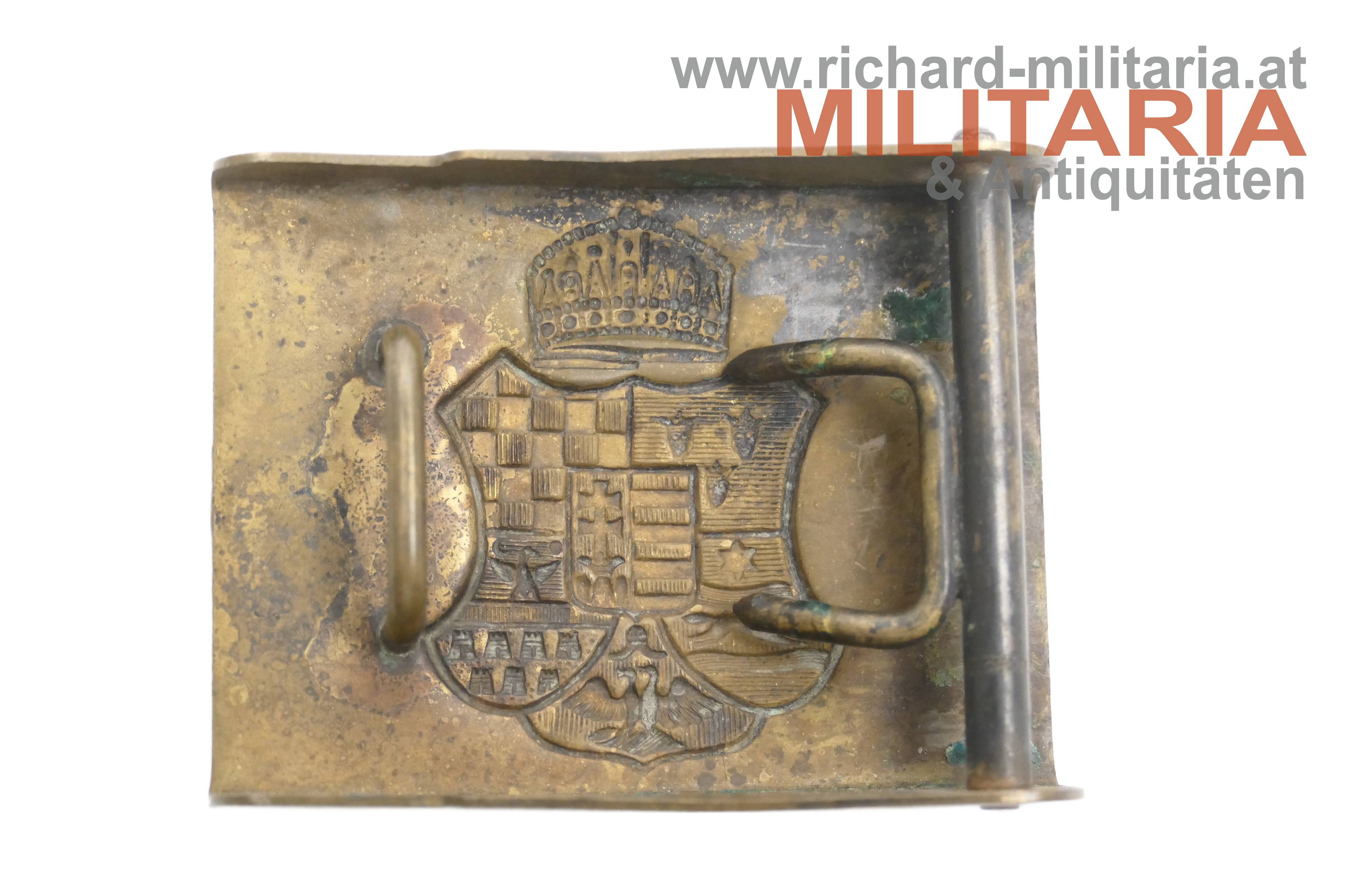 königl.-ungarische Honvéd Leibriemenschliesse M1892
