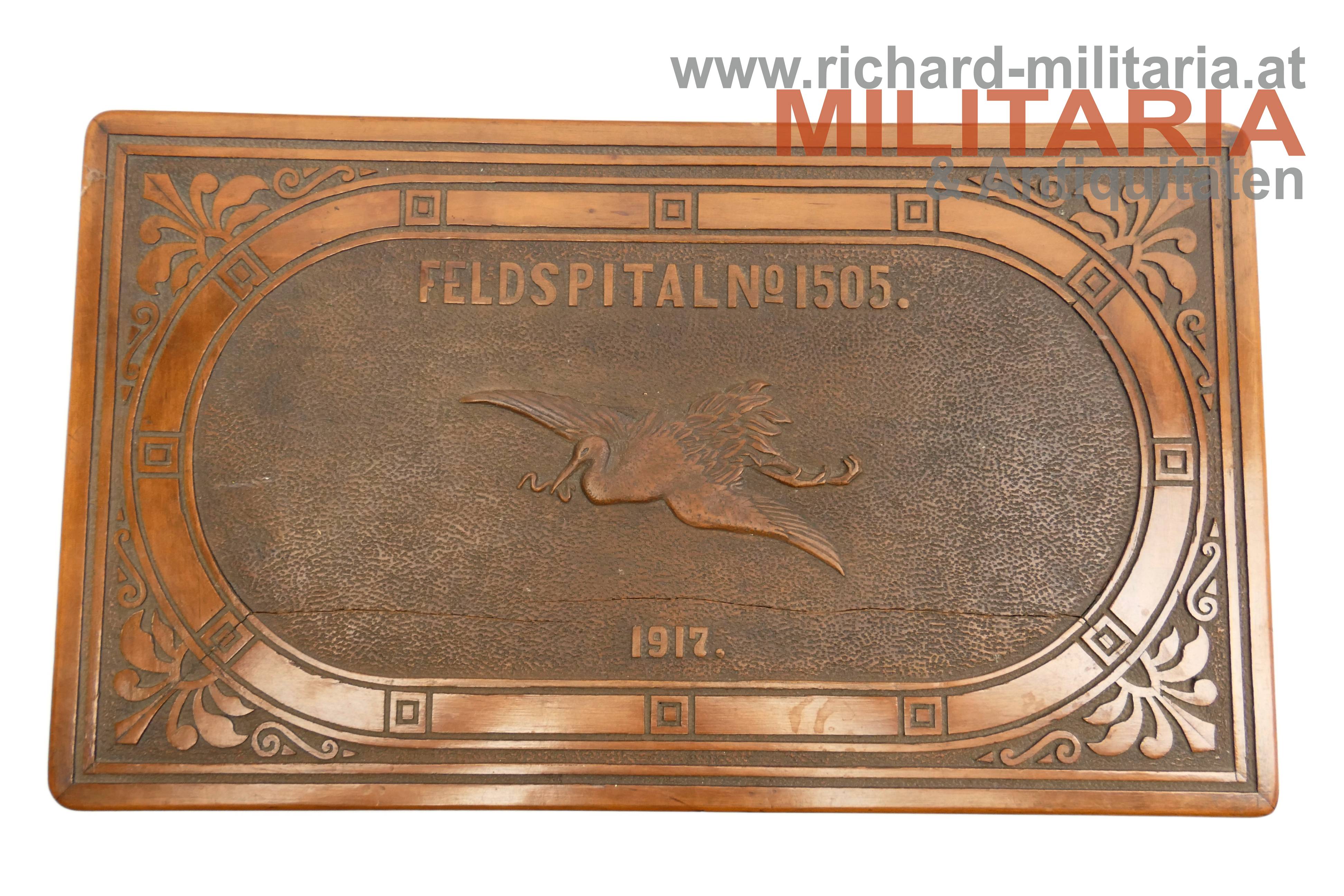 k.u.k. Feldspital Nr. 1505 - 1917 - TREVISO/Follina