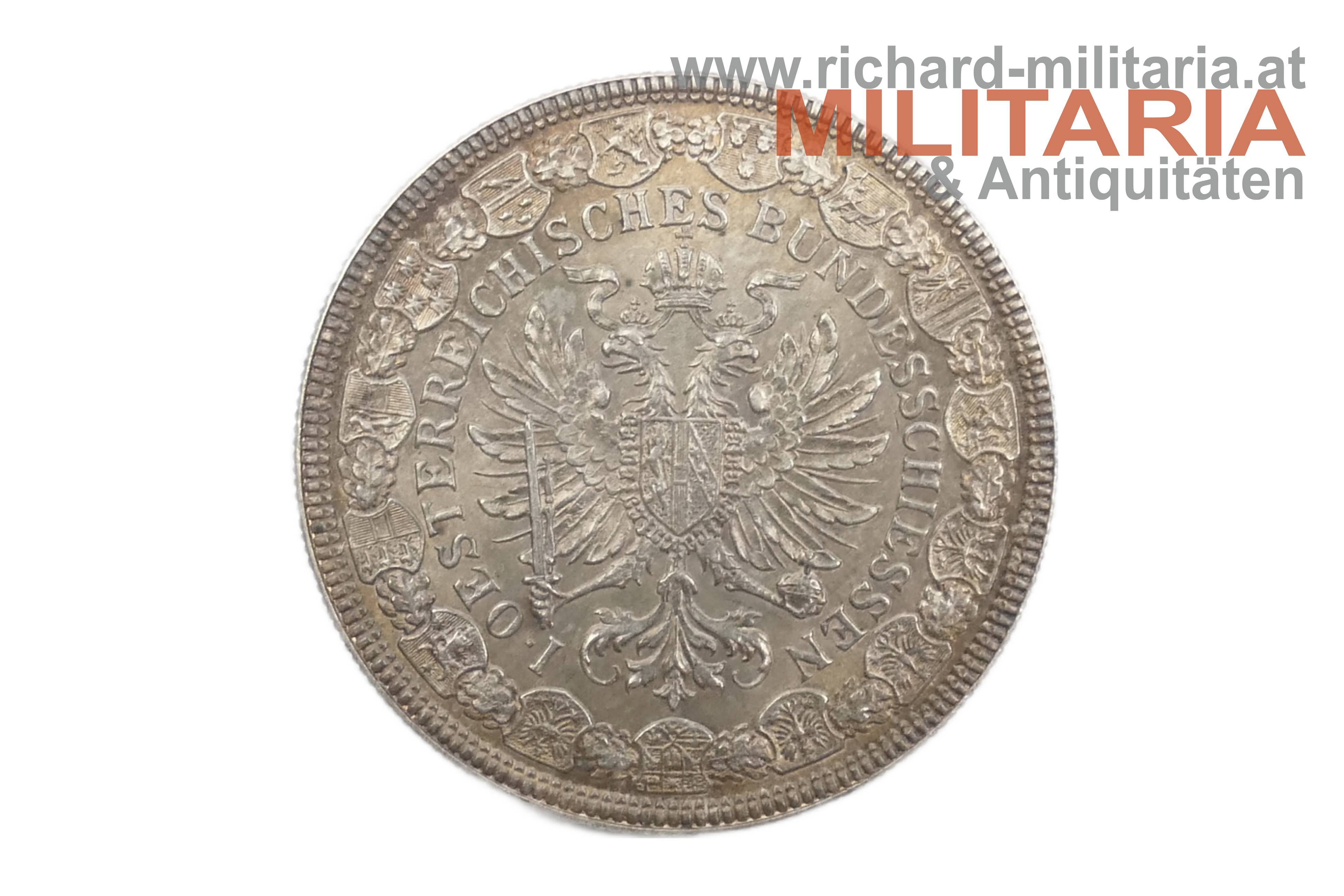 Schützenmedaille - I. österreichisches Bundesschießen 1880
