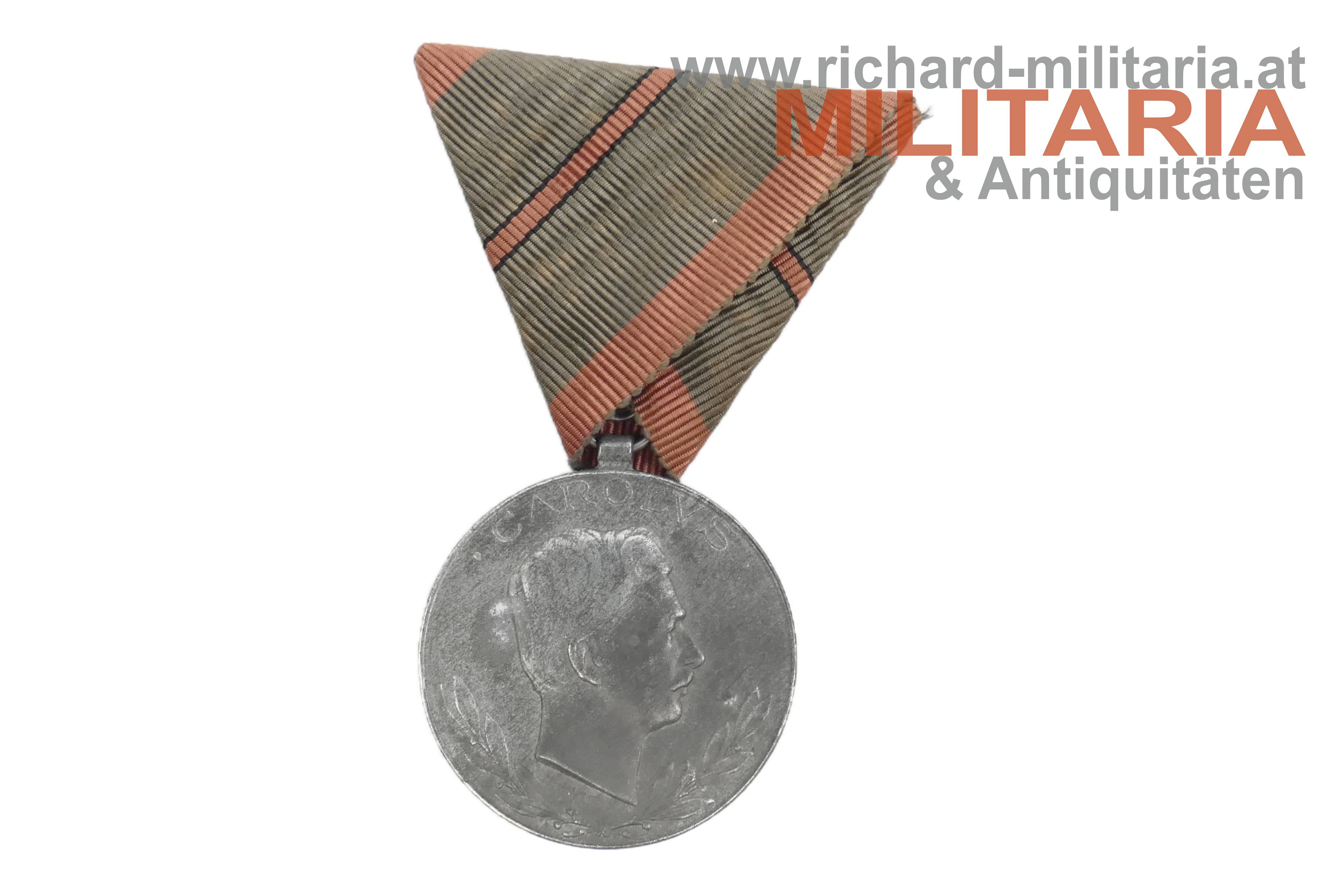 k.u.k. Verwundetenmedaille "W&A" "1918"