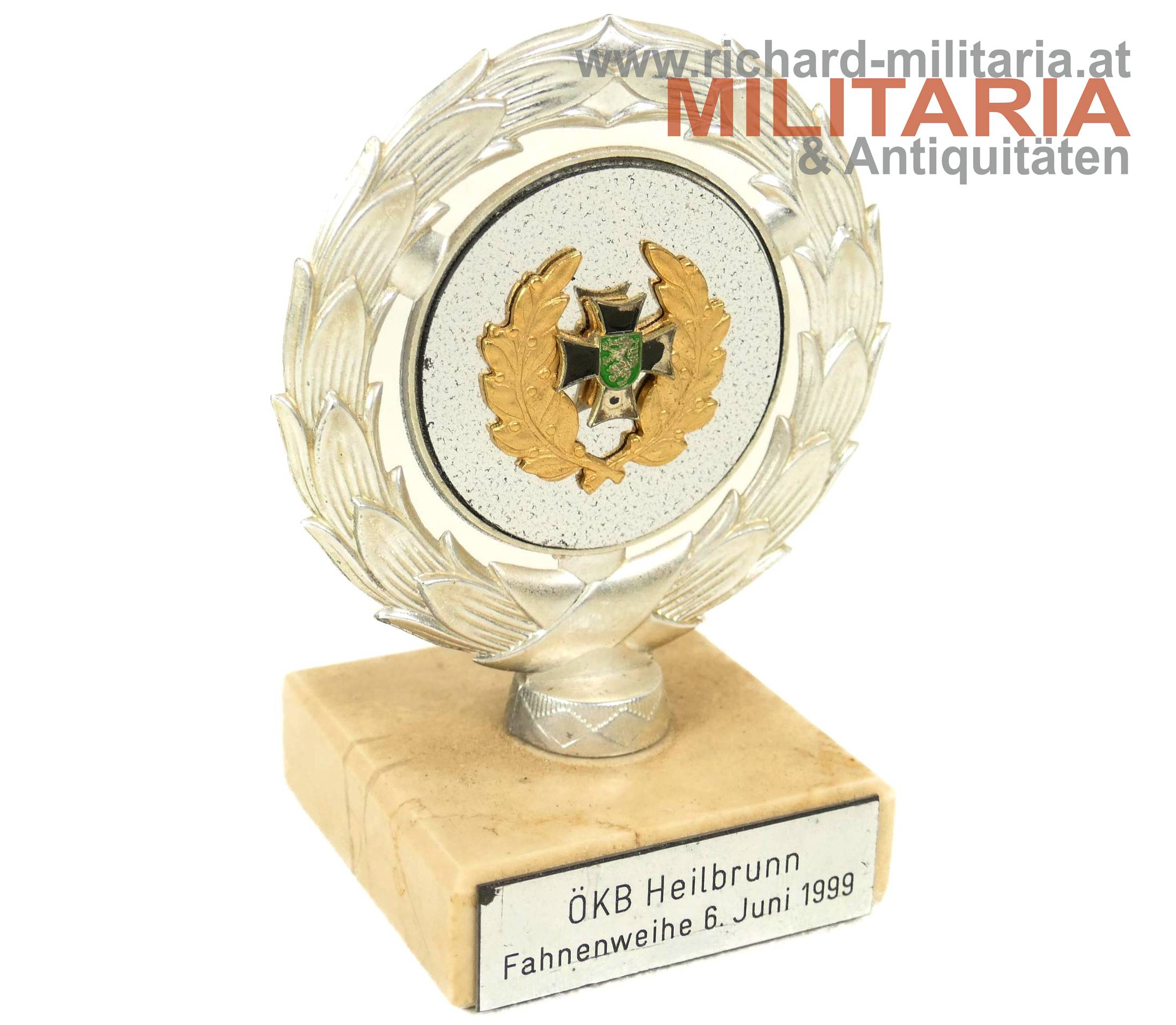 ÖKB Heilbrunn - Fahnenweihe 6. Juni 1999 - Tischdekoration 