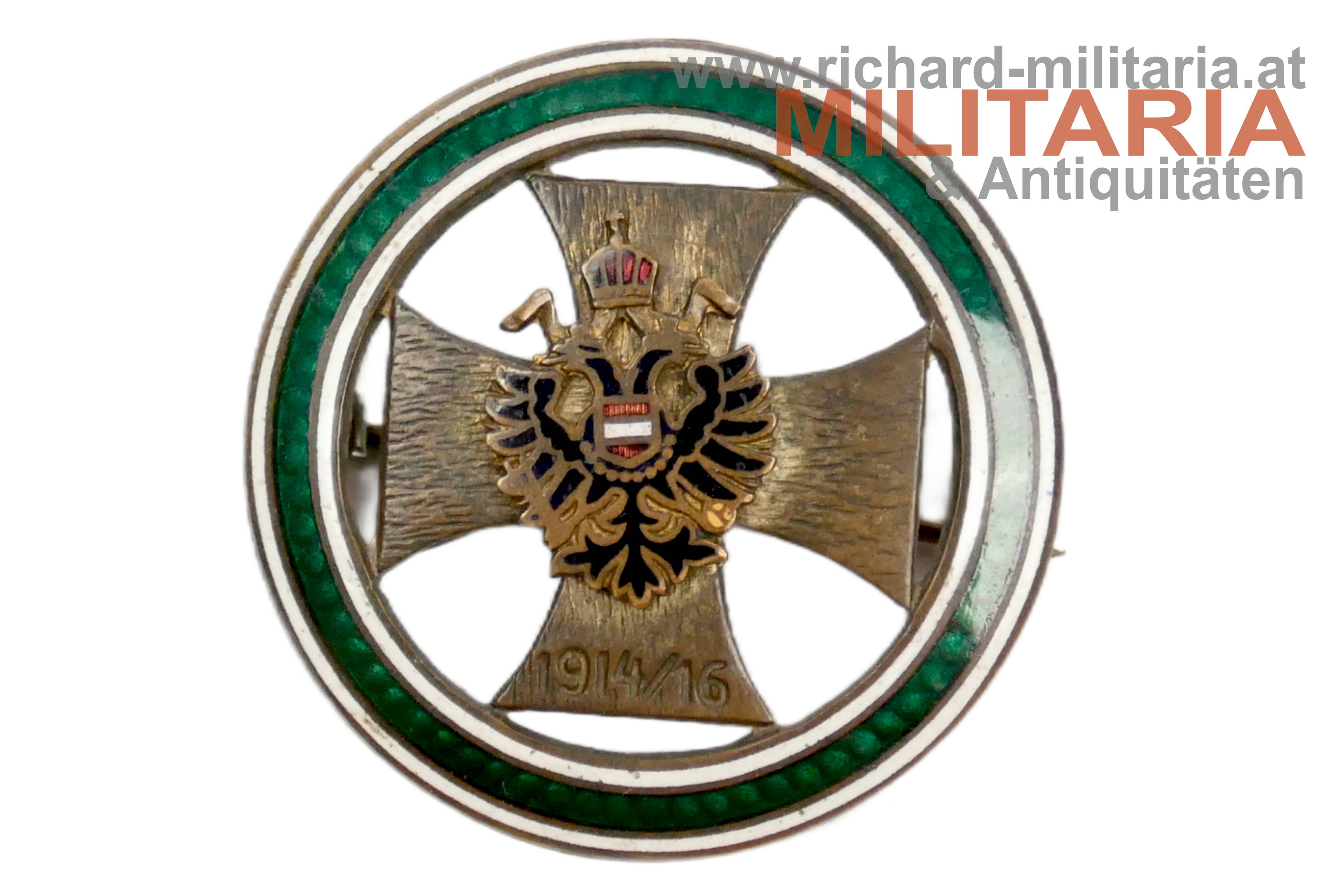k.u.k. patriotisches Abzeichen - kaiserlicher Doppeladler 1914/16