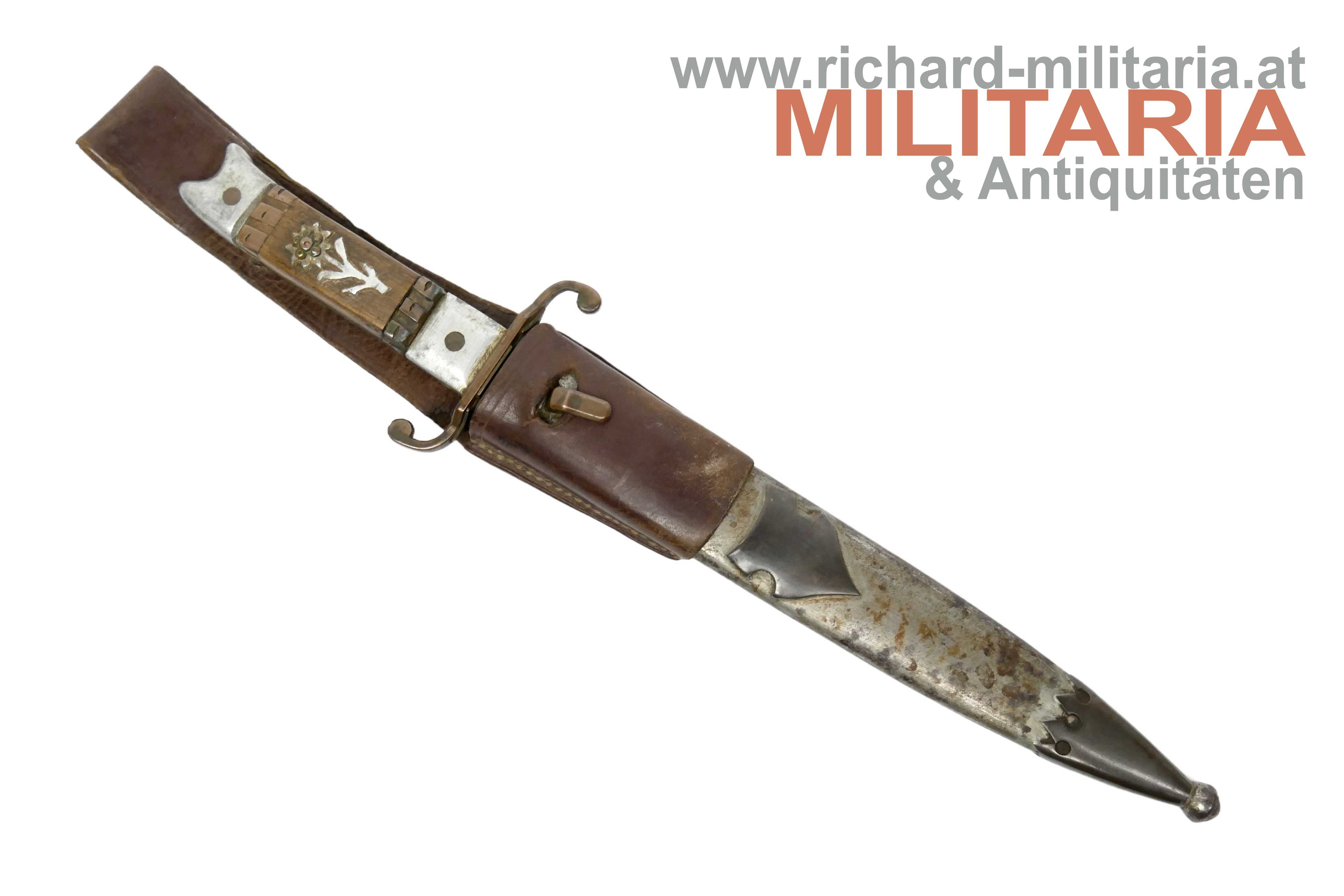 k.u.k. Grabendolch M17 - umgearbeitet - LW-Gebirgstruppen - Redtenbacher