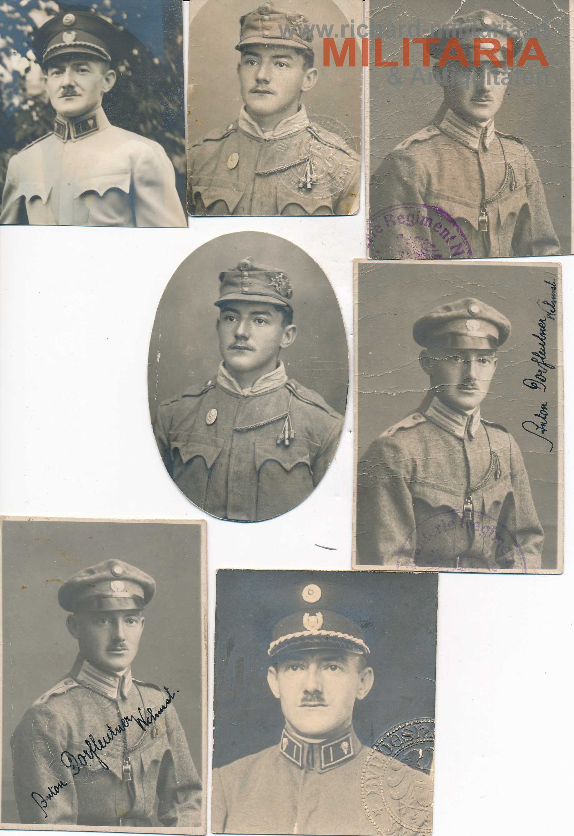 7 Fotos 1.WK / 1. Republik / Bundesstaat - ZOLL/Finanz 