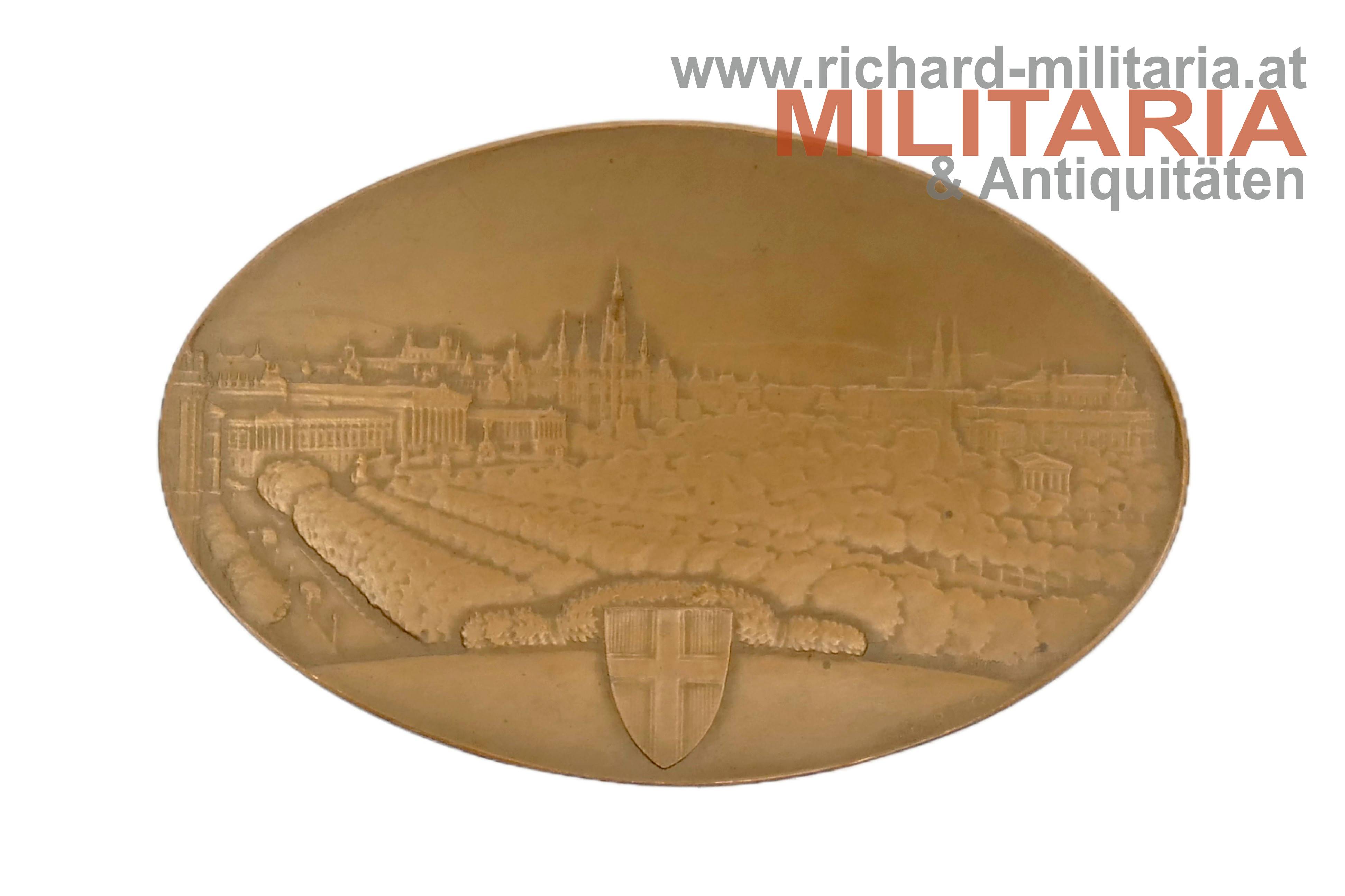 Bronzemedaille - Stadtansicht Wien