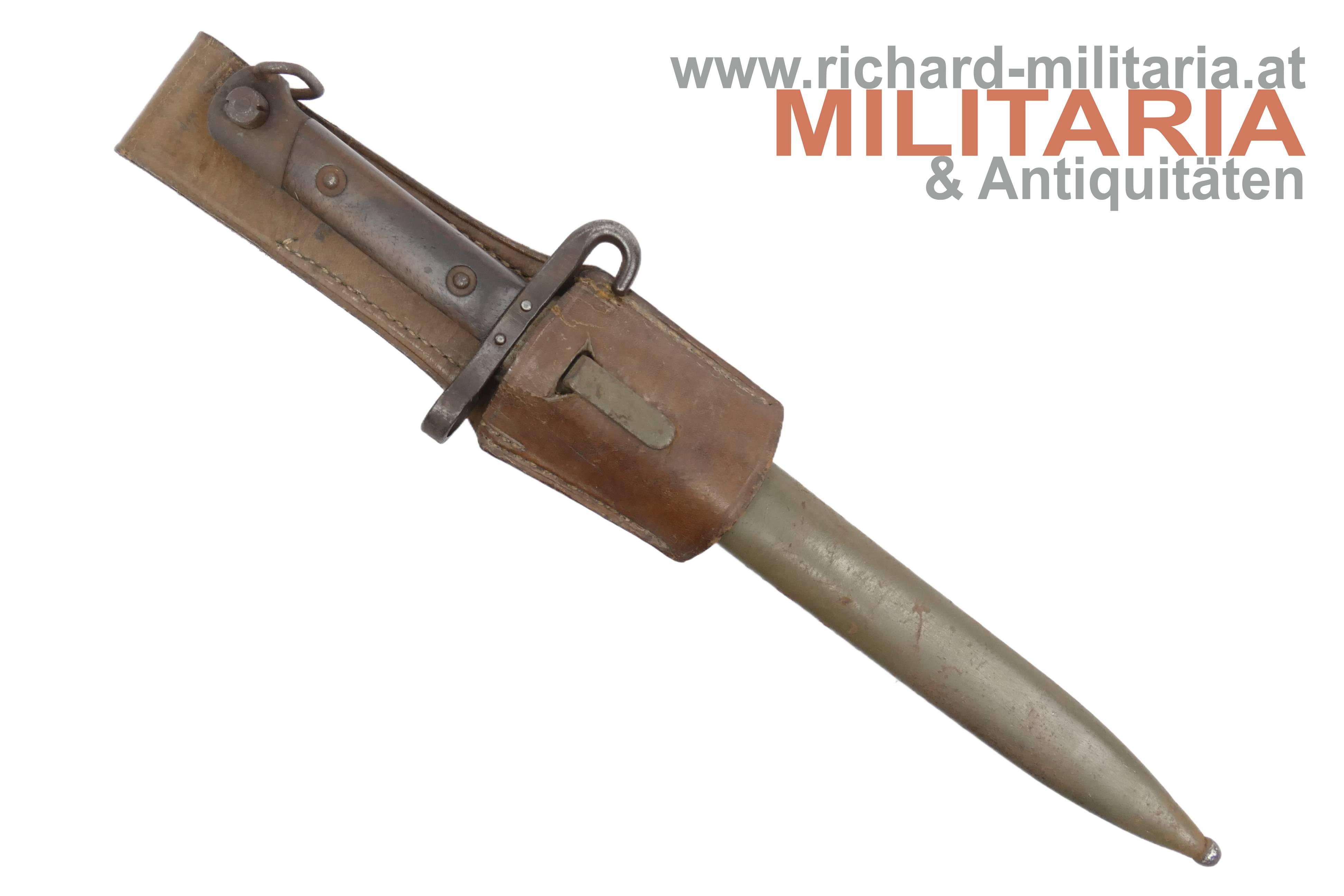 k.u.k. Messerbajonett M1895 - Unteroffizier - ungereinigter Fundzustand