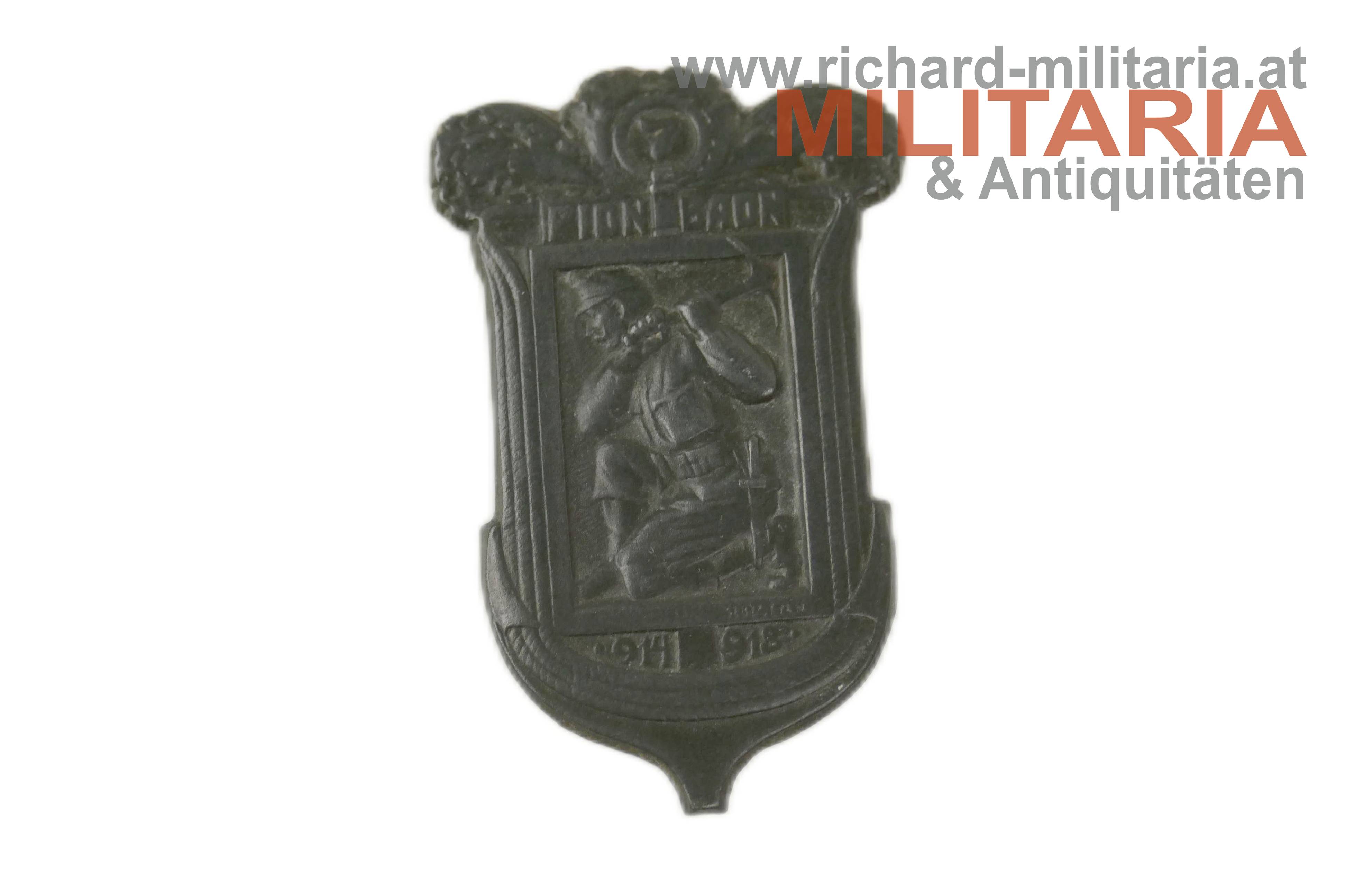 k.u.k. Kappenabzeichen - 7 PION BAON - 1914-1918