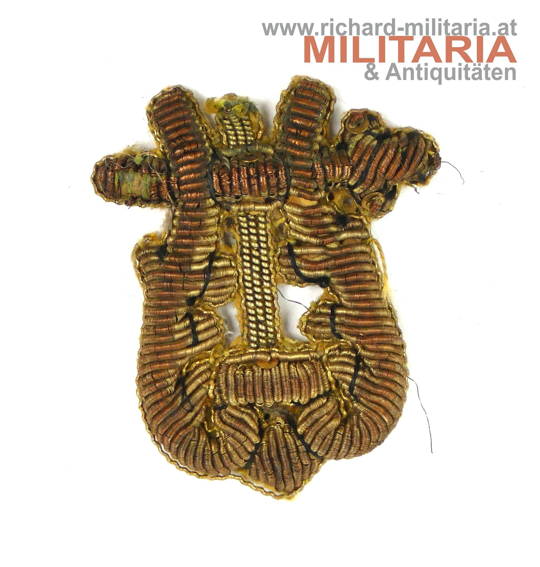 k.u.k. Kragenspiegelauflage Militärkapellmeister