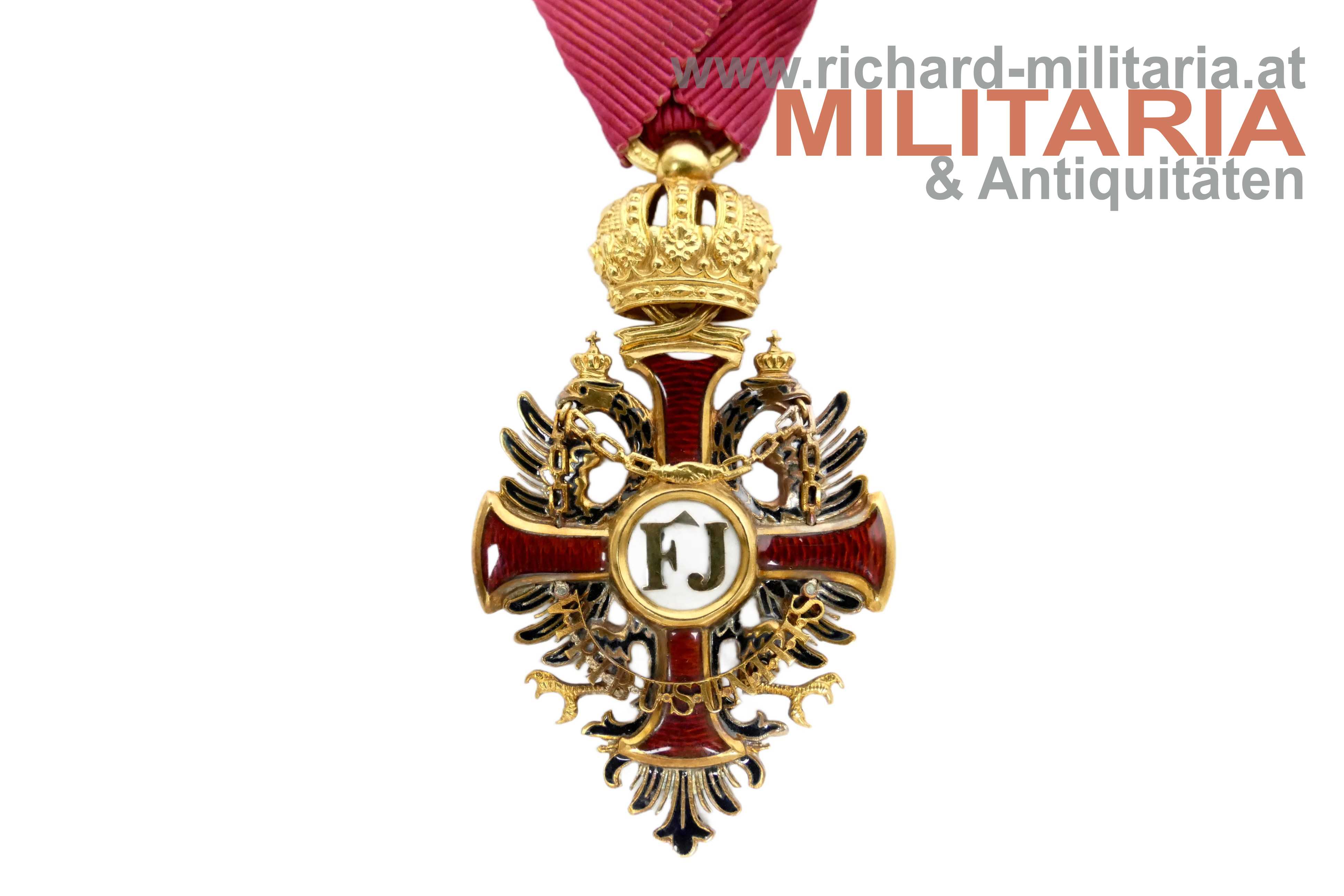 kaiserlicher Franz - Joseph-Orden - Ritterkreuz GOLD