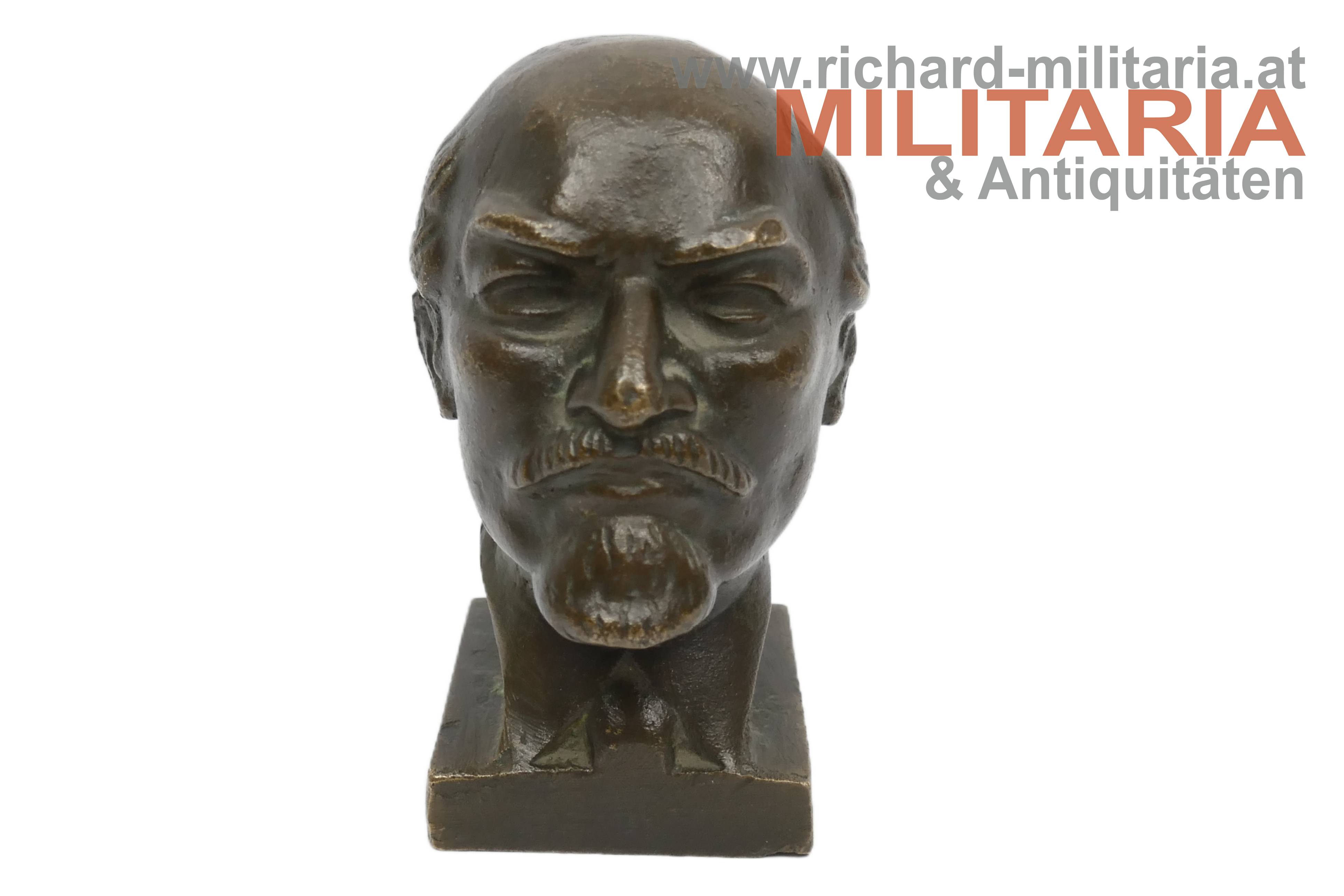 Bronzebüste - Wladimir Iljitsch Lenin
