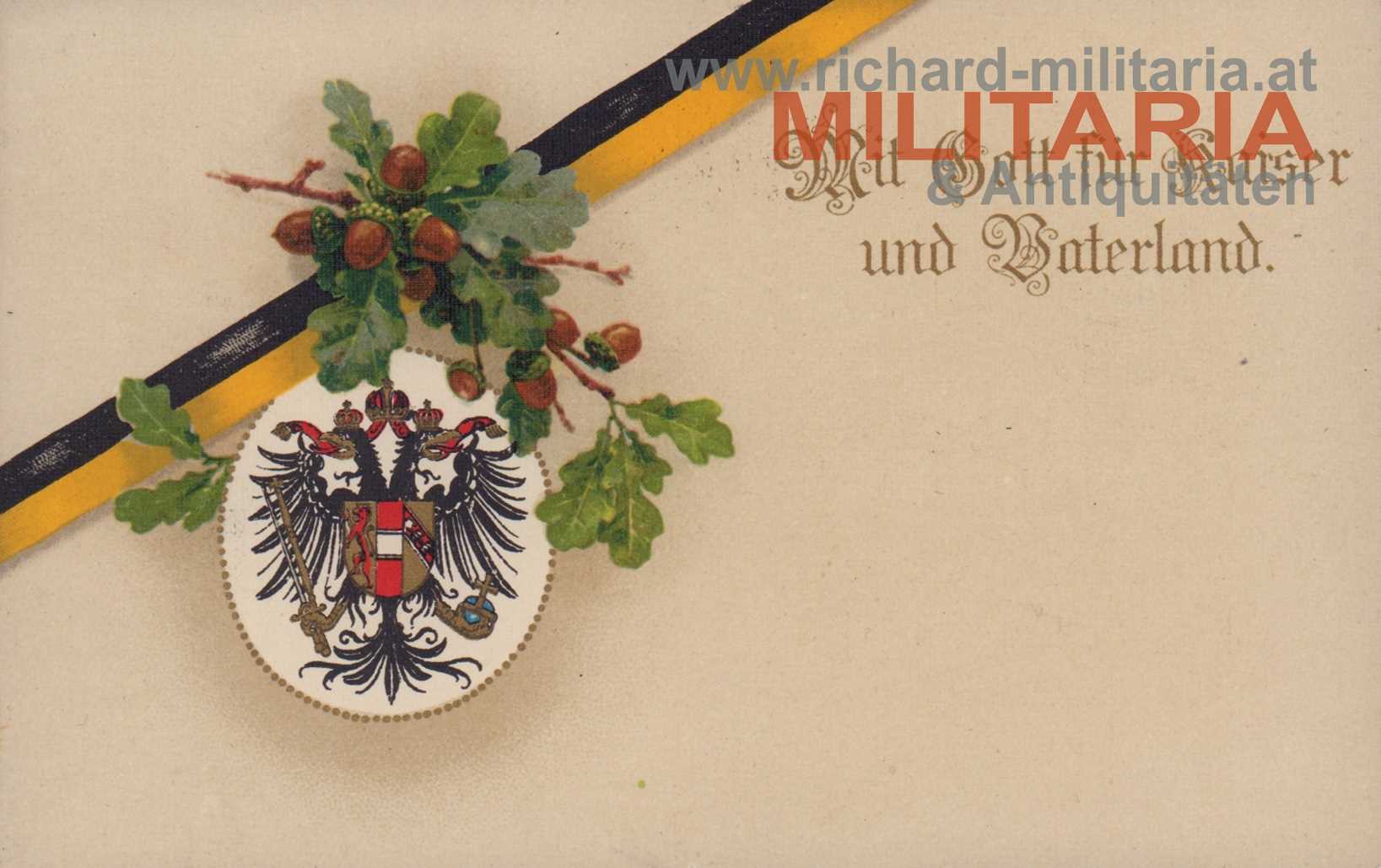 PK k.u.k. "Mit Gott für Kaiser und Vaterland"