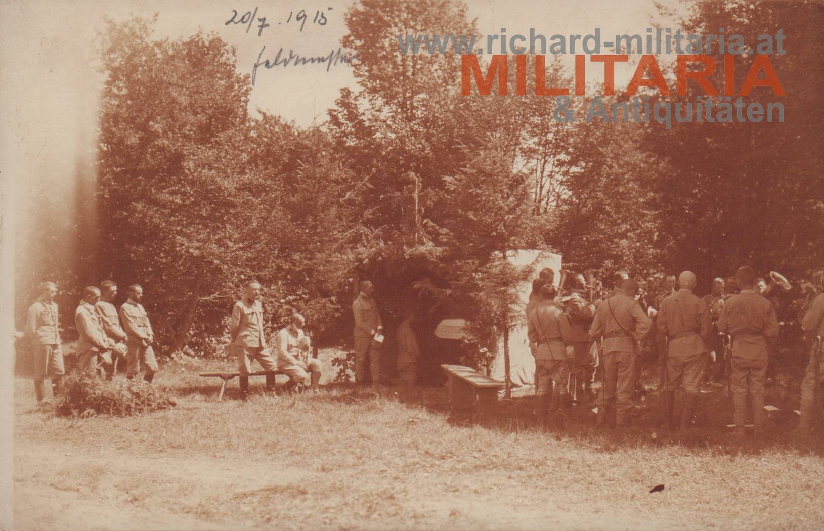 k.u.k. PK - "Feldmesse" - 20. Juli 1915 - IR 71