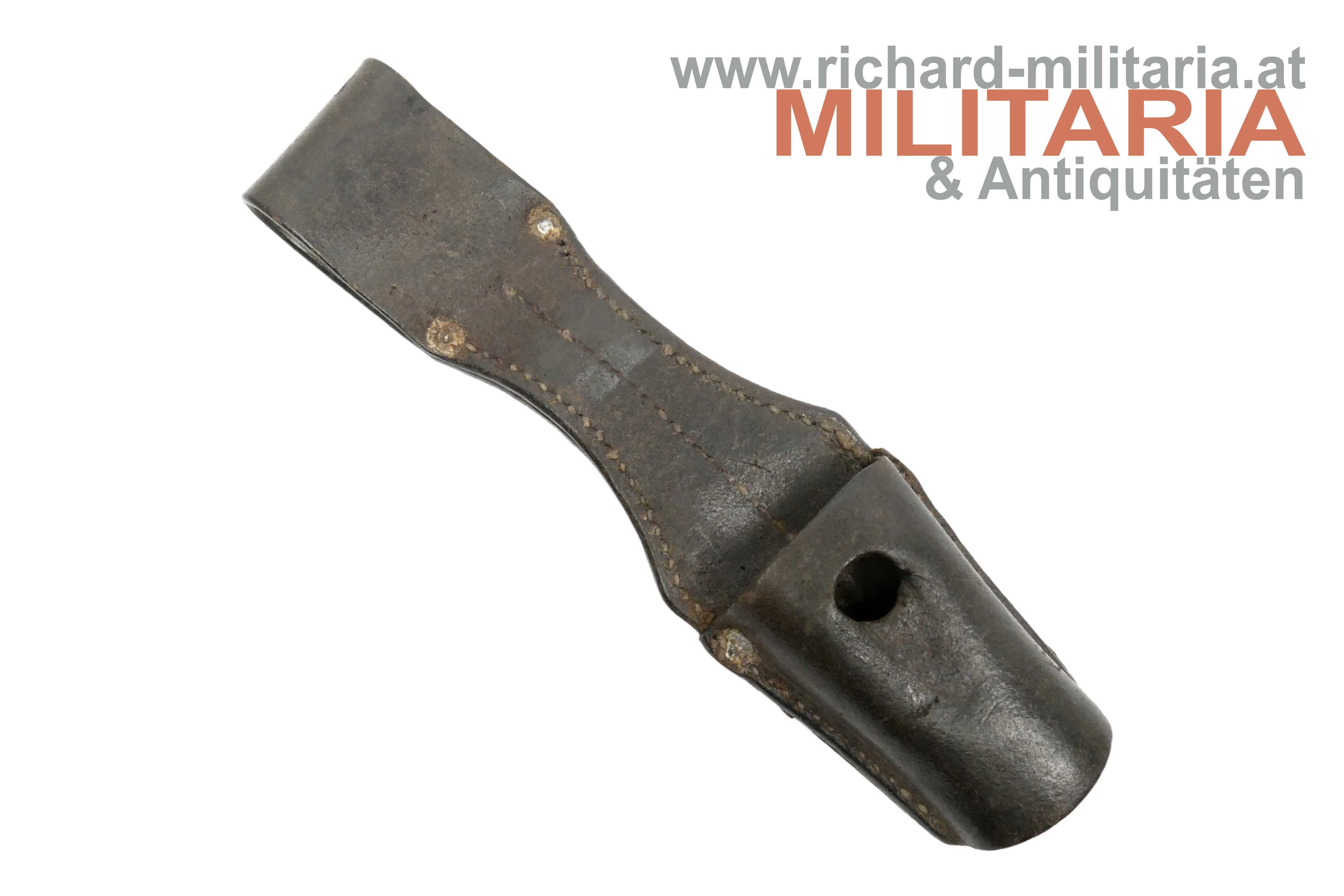 Lederkoppelschuh 84/98 - schwarz