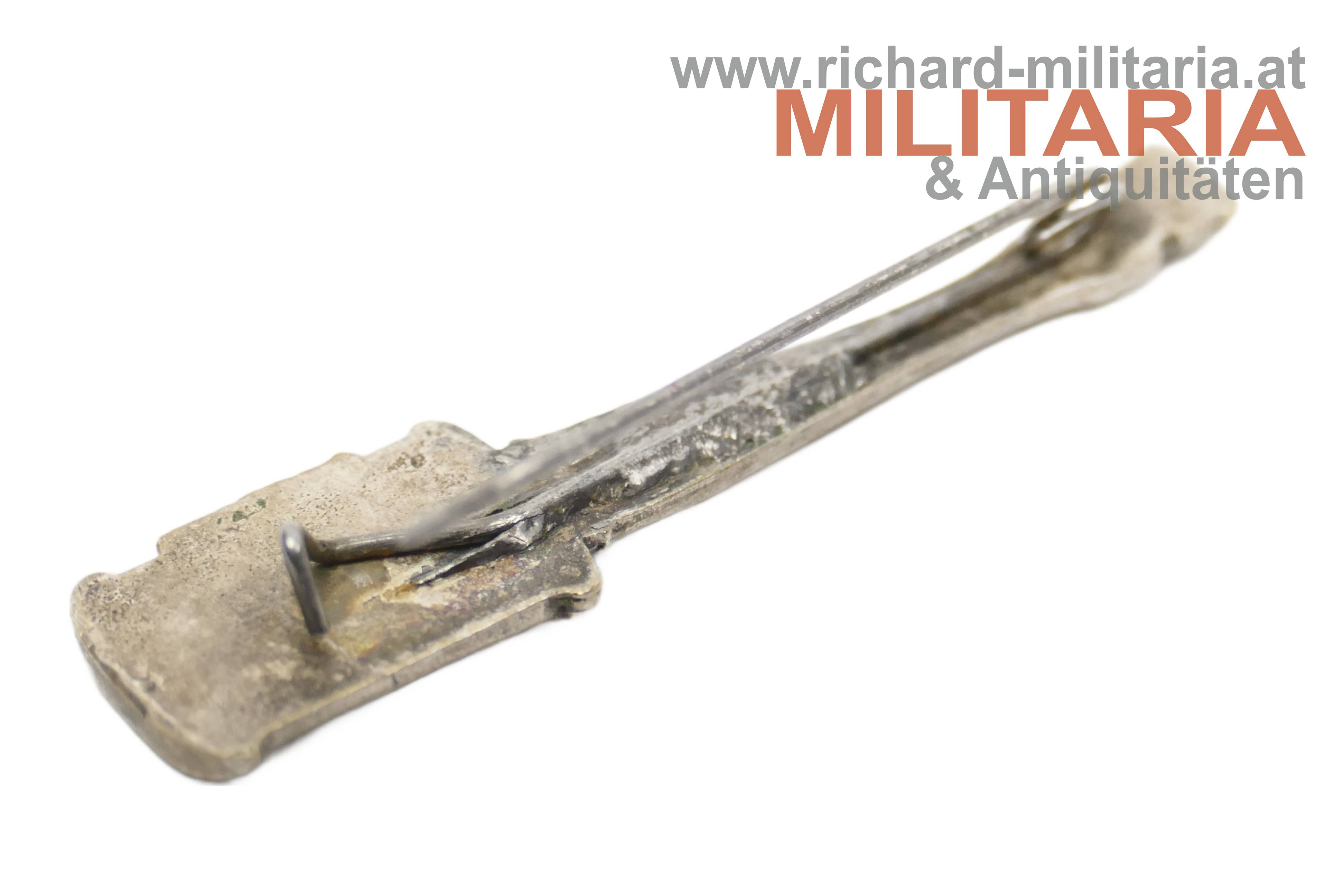 Stielhandgranaten-Abzeichen 1915 - kyrillisch beschriftet