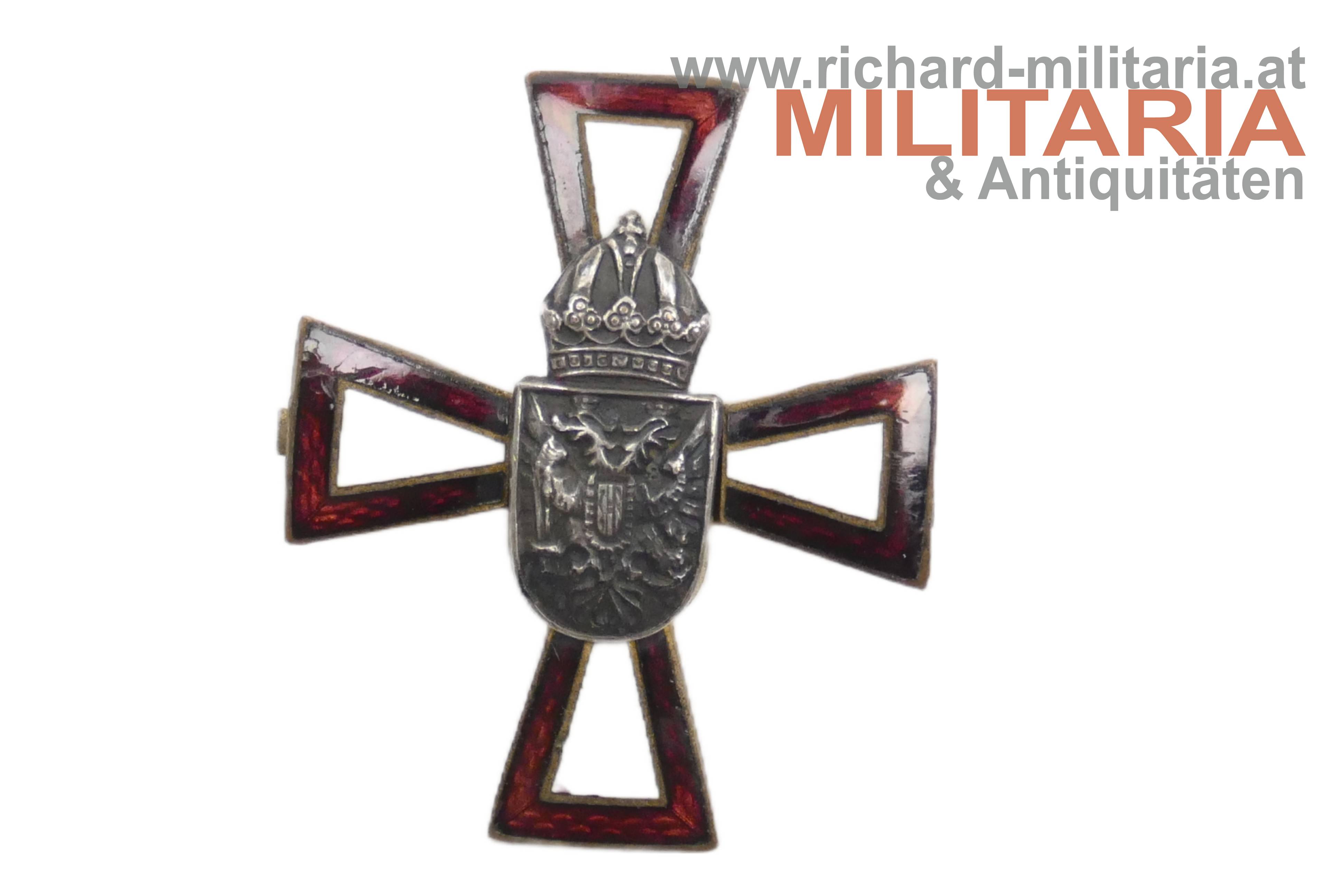 k.u.k. patriotisches Abzeichen - Kriegshilfskreuz des Kriegsfürsorgeamtes