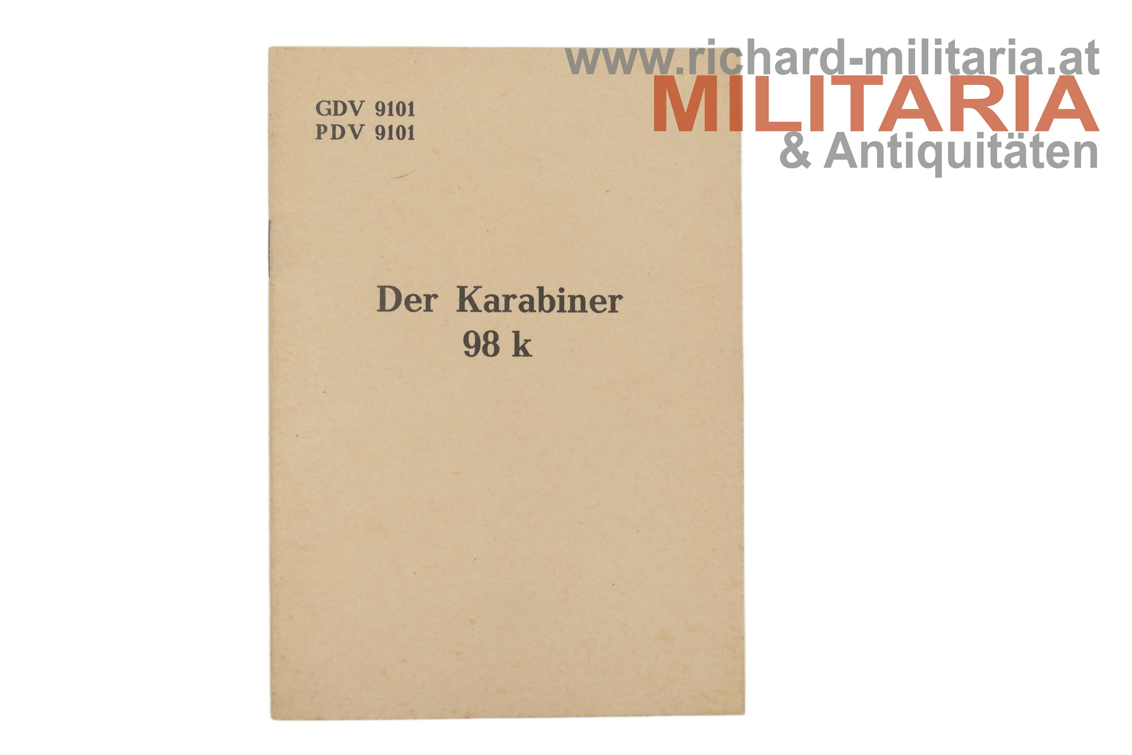 Heft - Der Karabiner 98 k - 1951