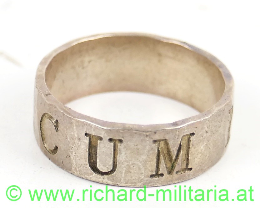 Ring "Cum Laude" SILBER