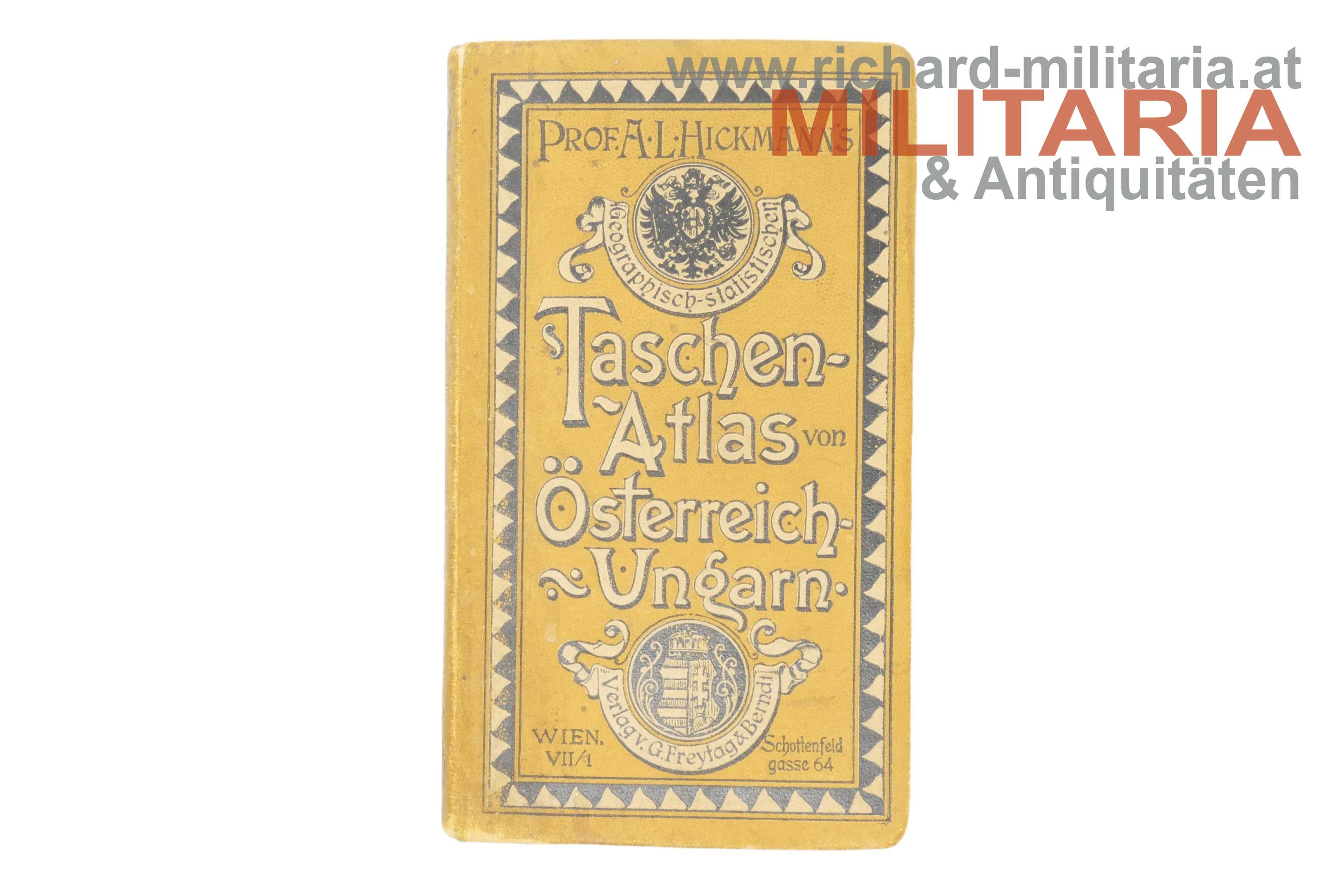 k.u.k. Taschen-Atlas von Österreich-Ungarn - 1895