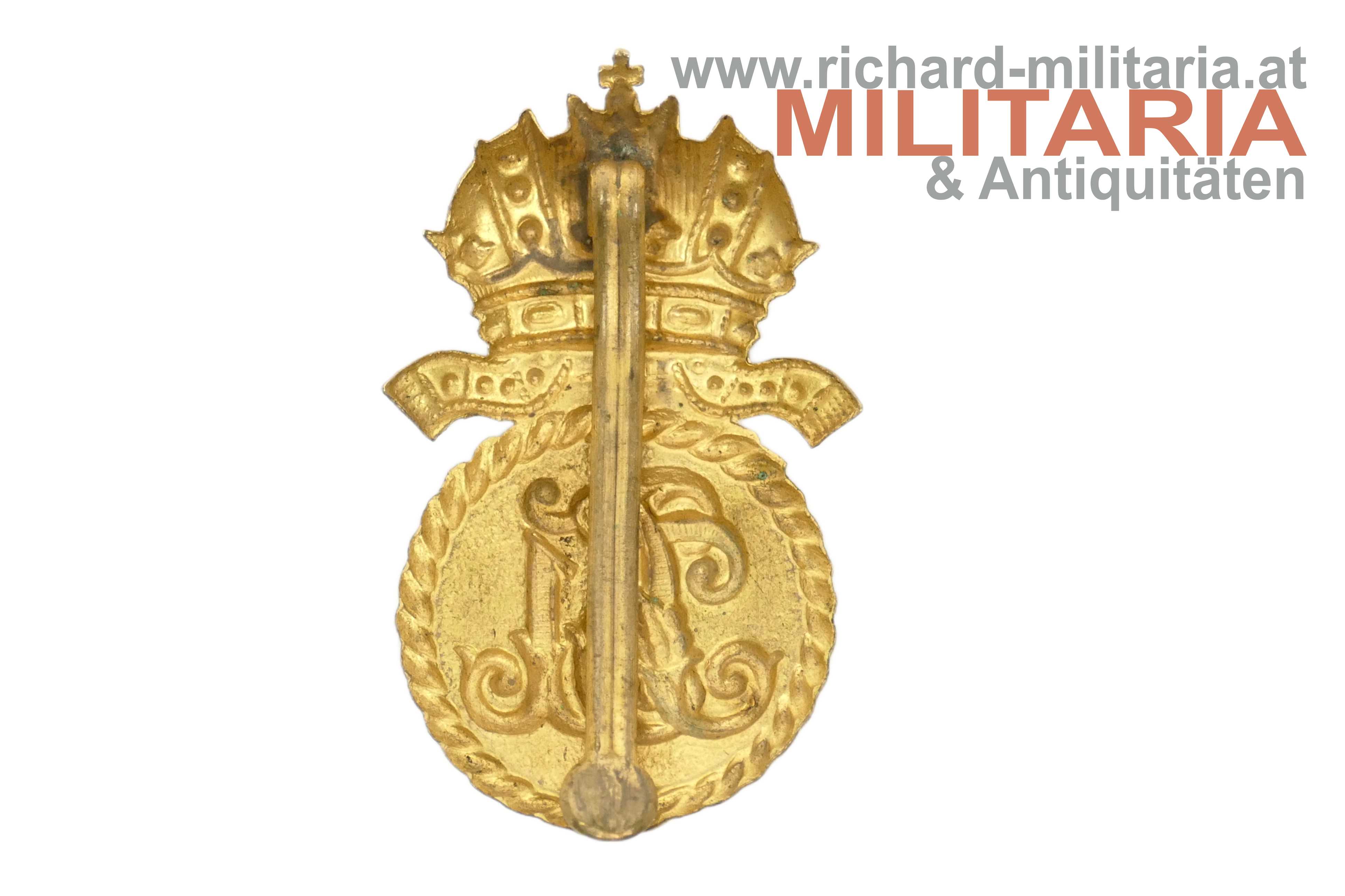 k.u.k. Kriegsmarine - Mützenkokarde - Unteroffizier - M1891