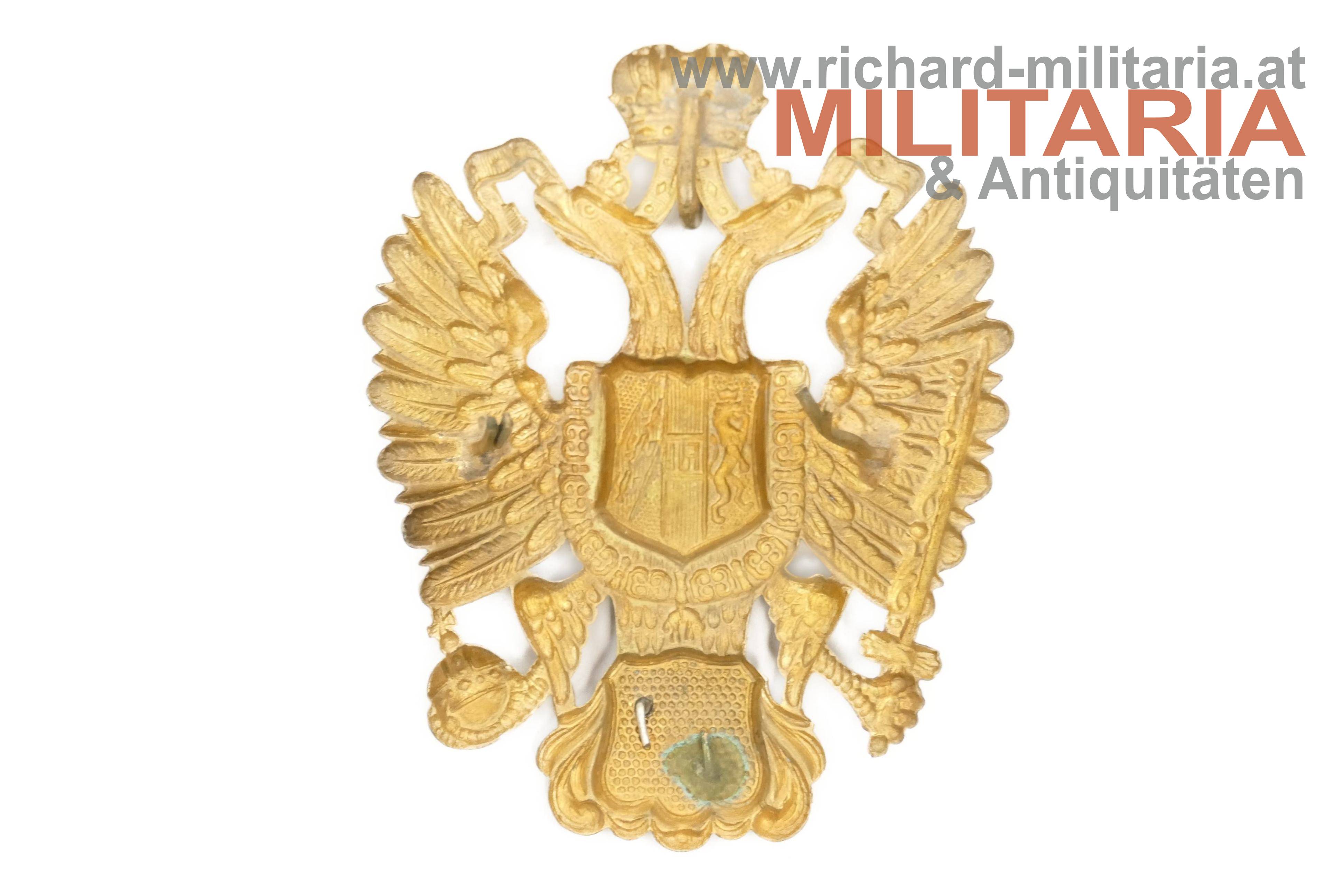 k.u.k. Artillerie-Tschako-Adler "10" - vor 1908