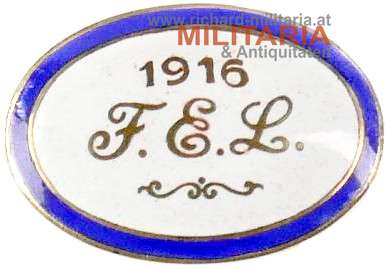 k.u.k. patriotisches Abzeichen - F.E.L. 1915