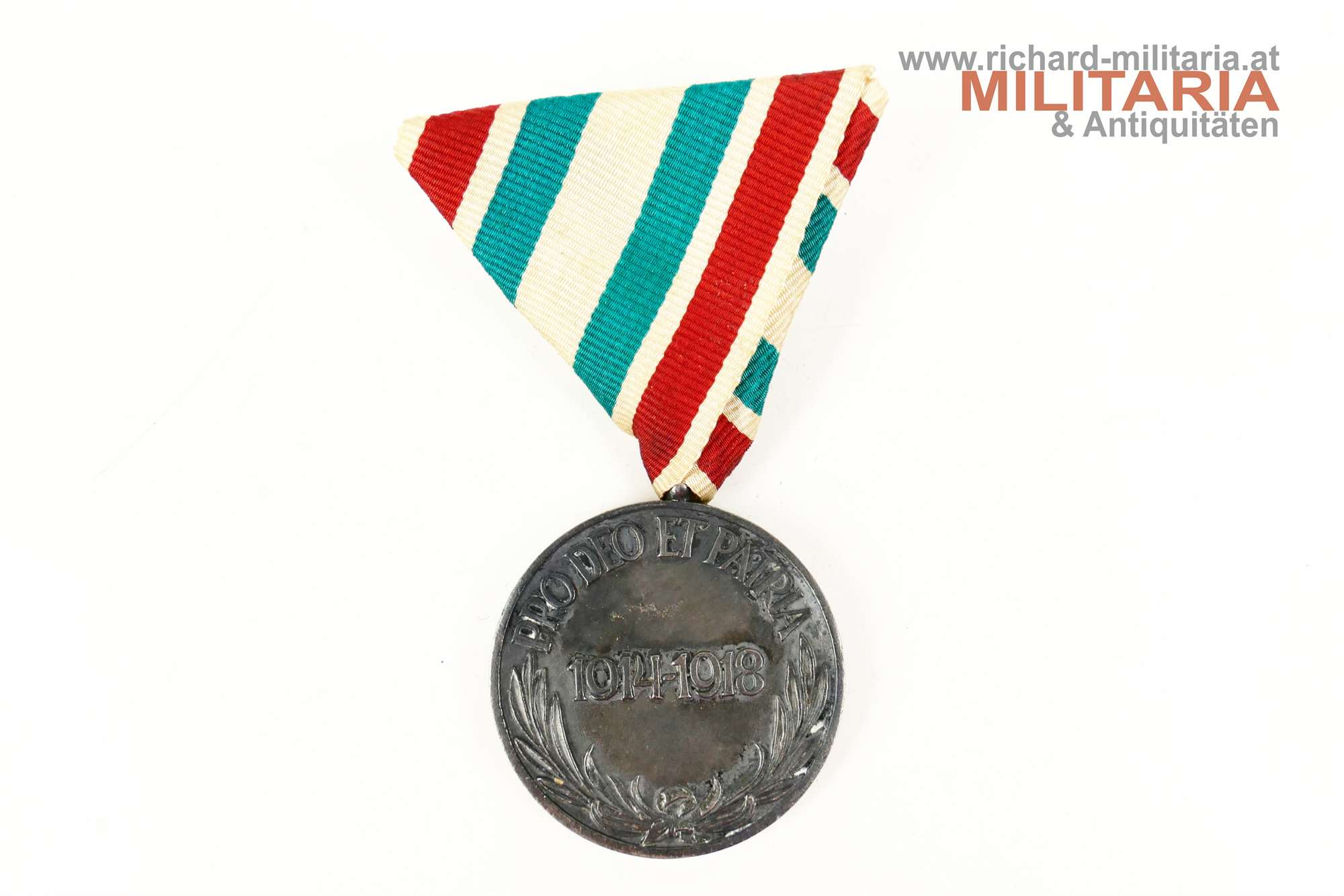 Ungarn - Weltkriegserinnerungsmedaille 1914-1918 für Nichtkämpfer "BRONZE"
