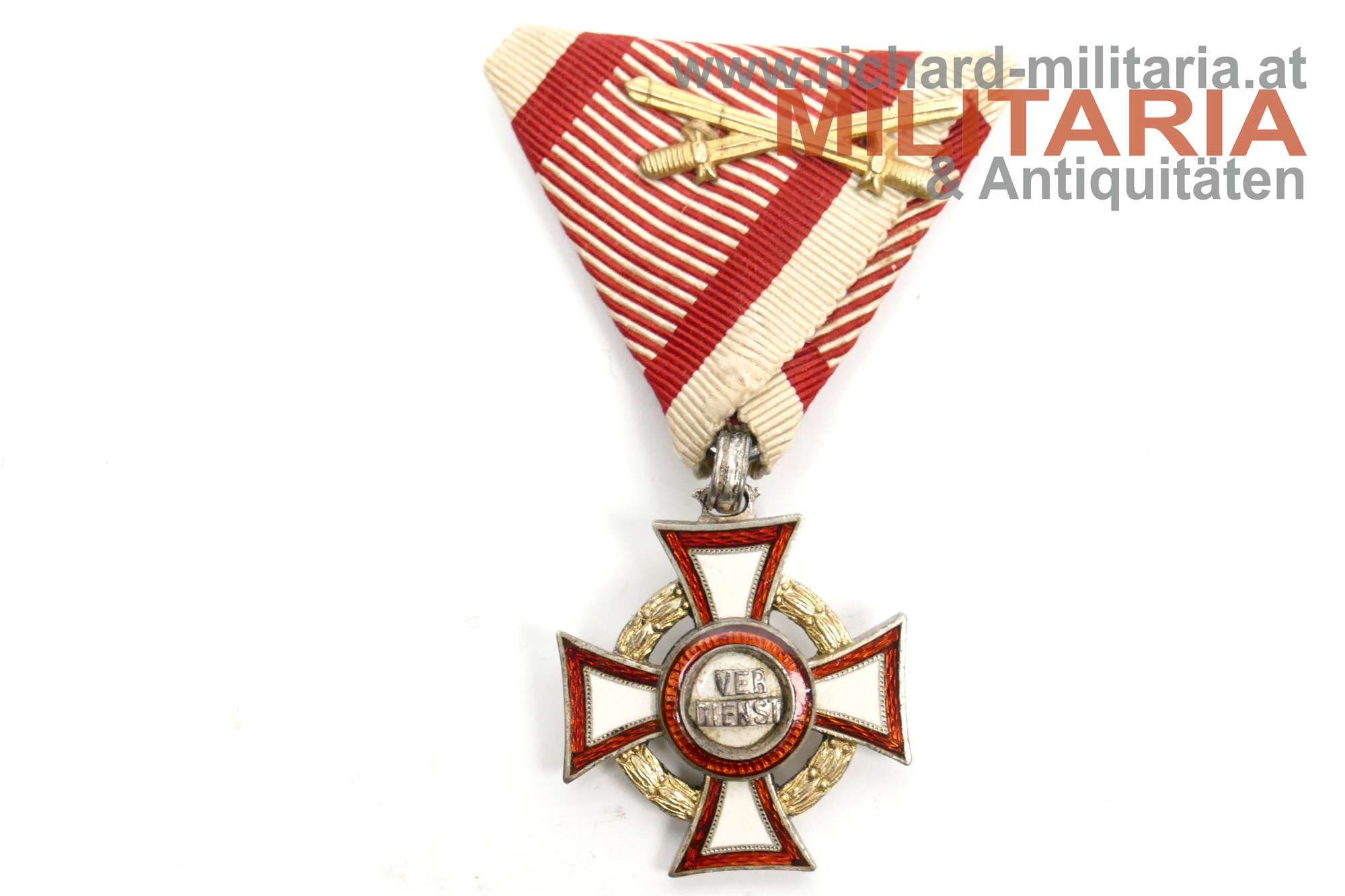 k.u.k. Militärverdienstkreuz 3. Klasse mit KD & Schw. - Variante
