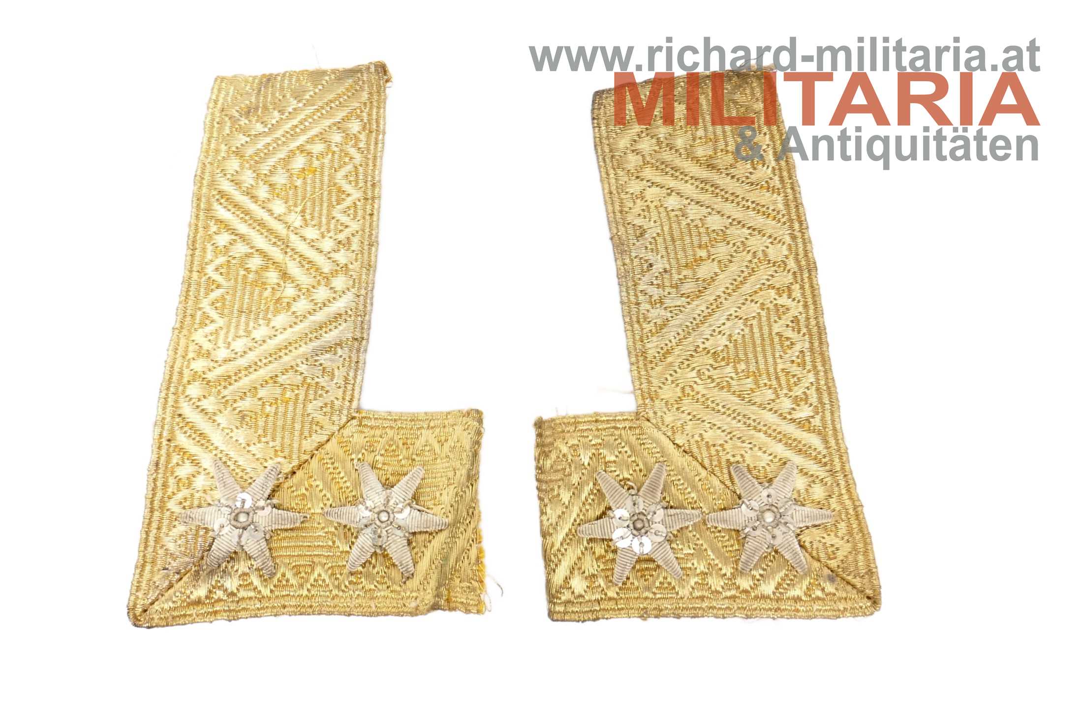 k.u.k. Oberstleutnant - Borte für den Kragenspiegel 