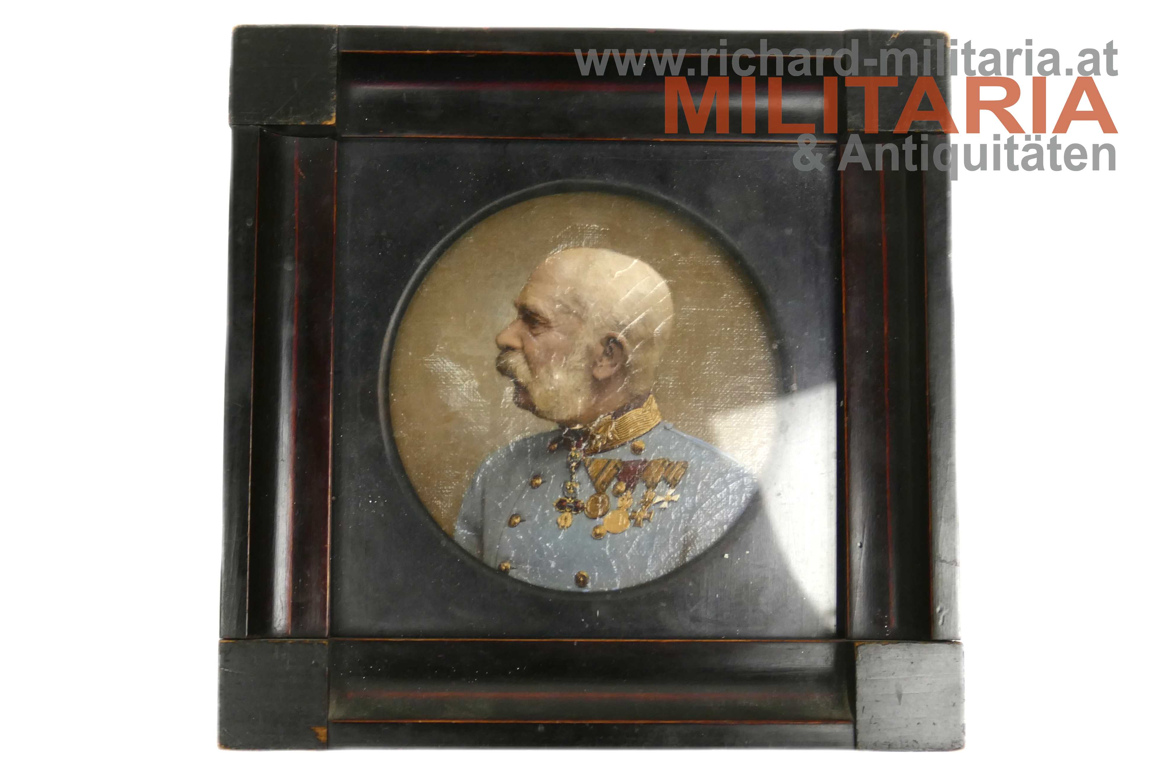 Kaiser Franz Joseph - Ölbild
