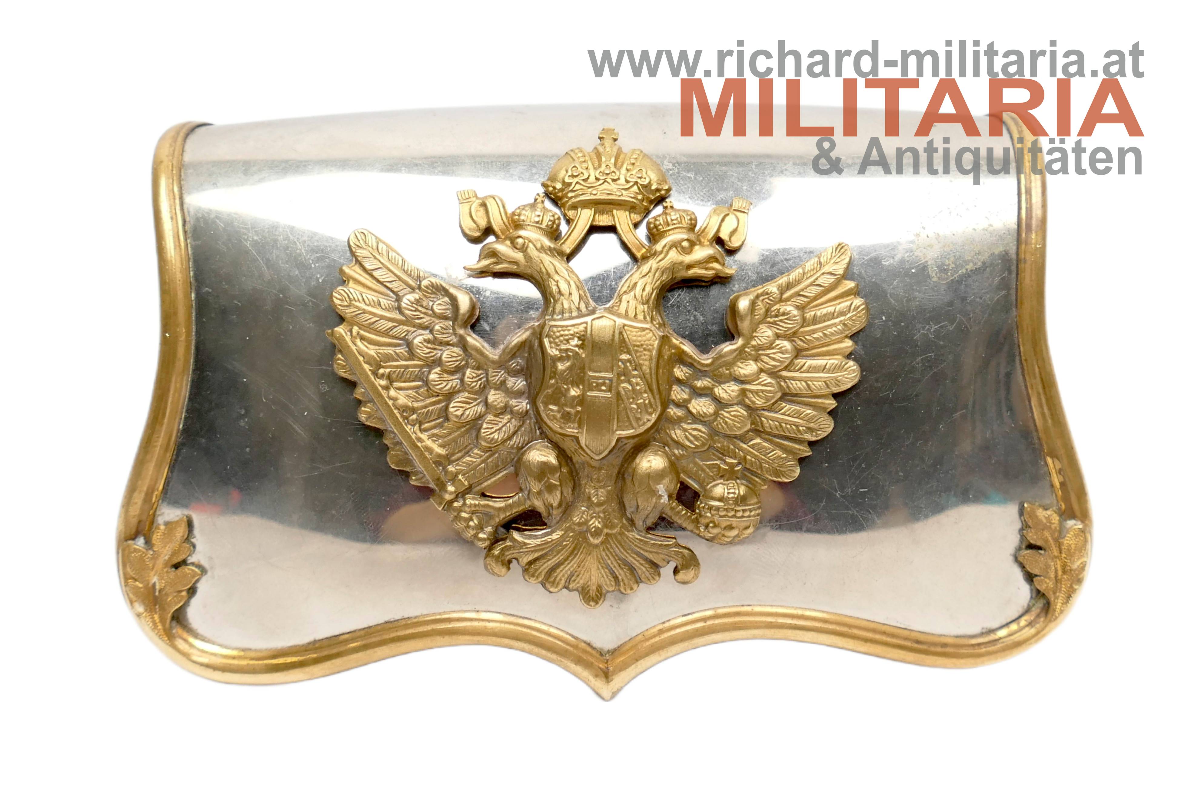 k.u.k. Kartusche für Offiziere der reitenden Truppen