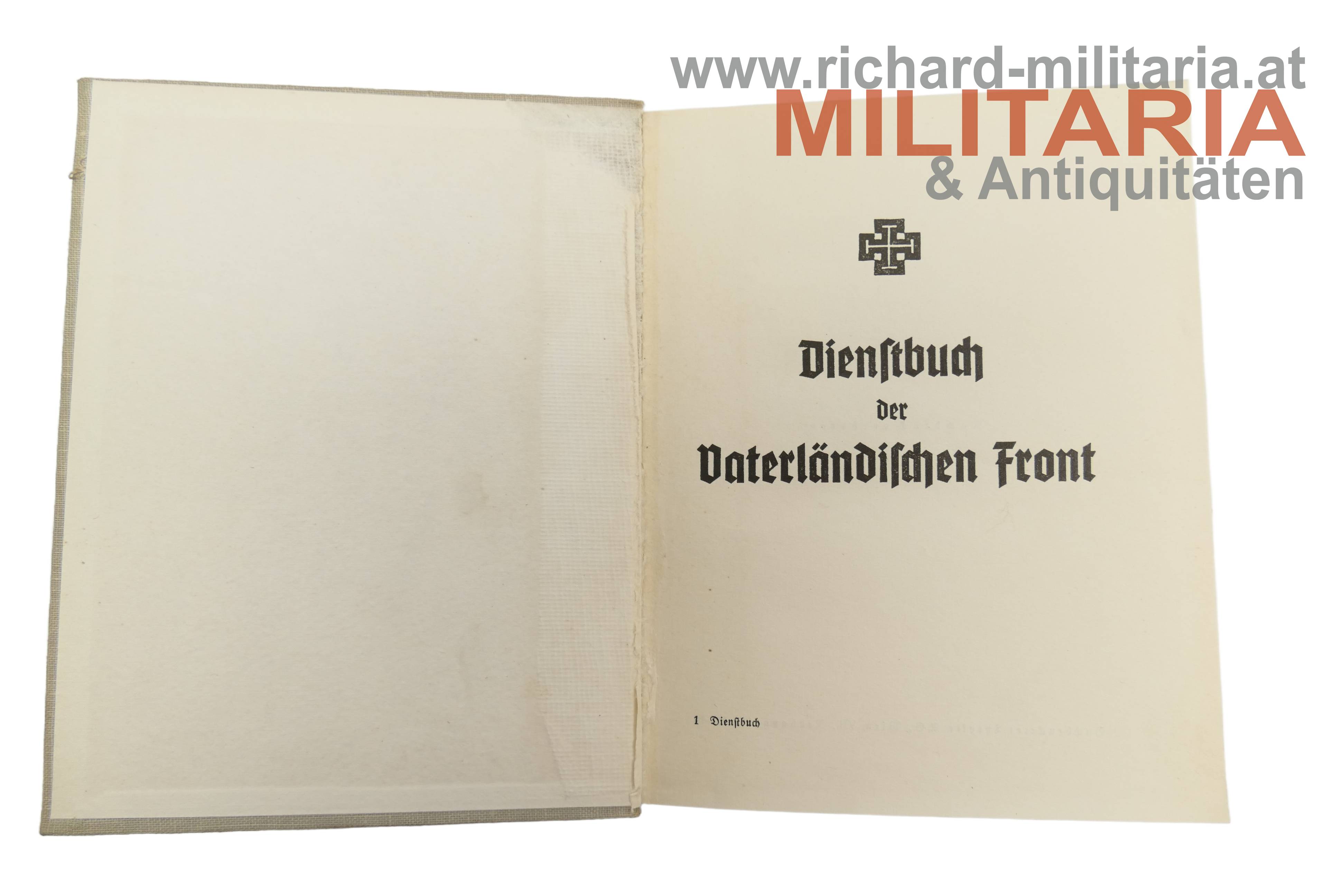 Dienstbuch der Vaterländischen Front