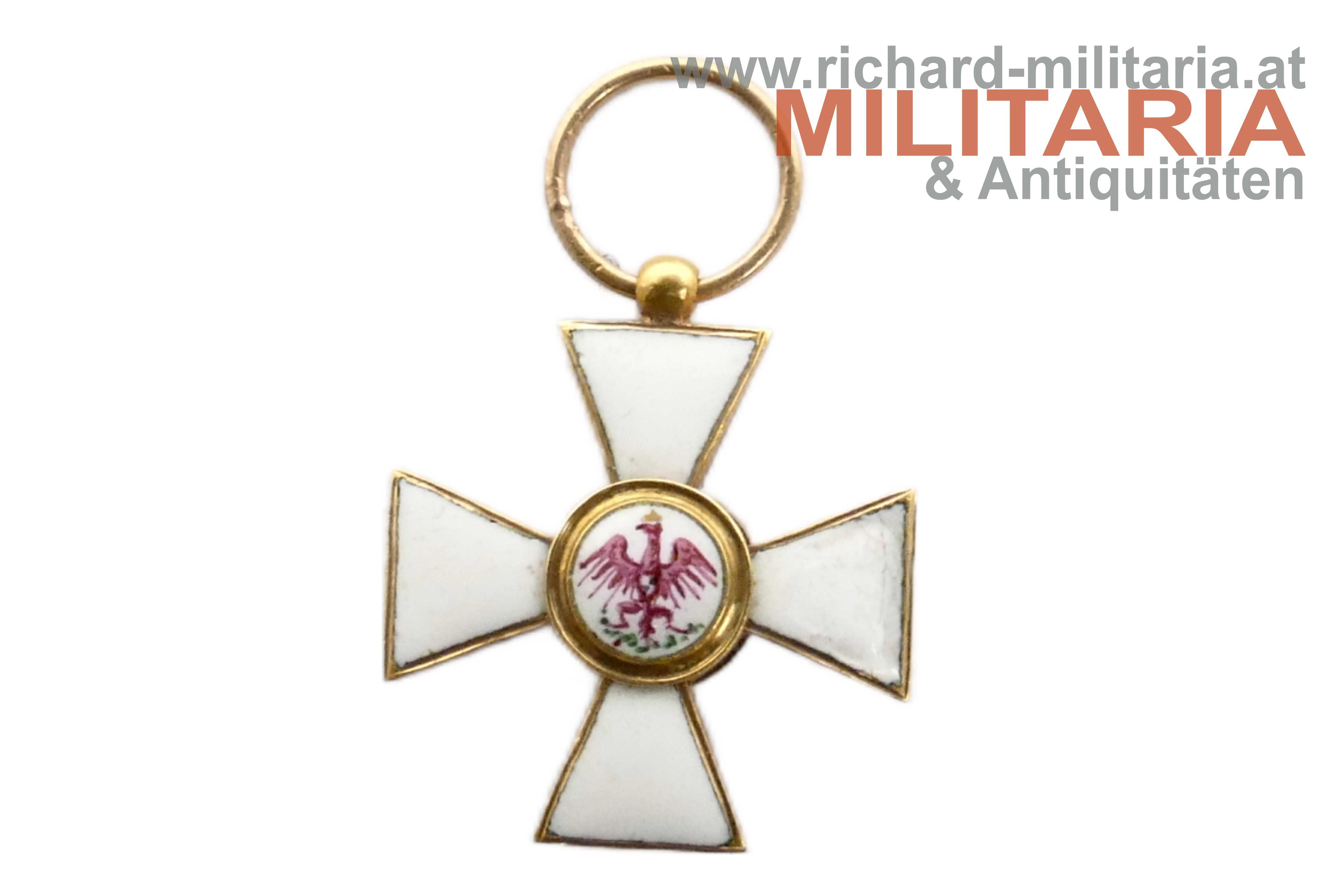 Preussen - Roter Adler-Orden - GOLD - Fertigung vor 1855