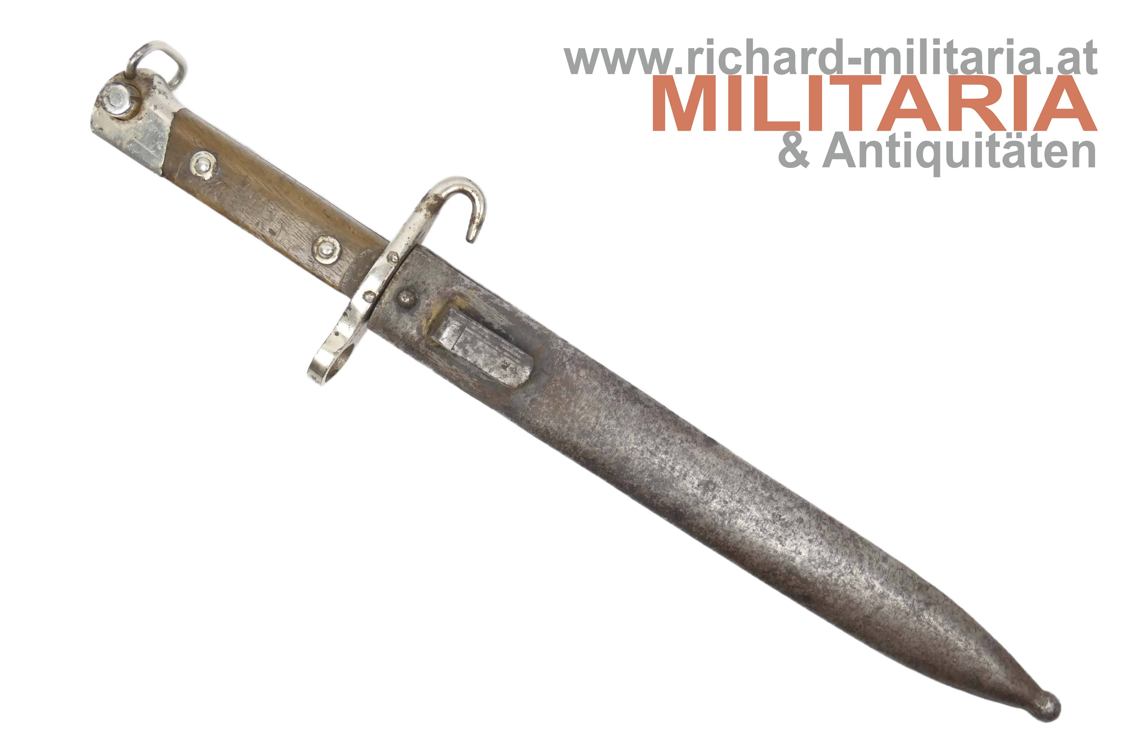 Messerbajonett M1895 - Offizier vernickelt 