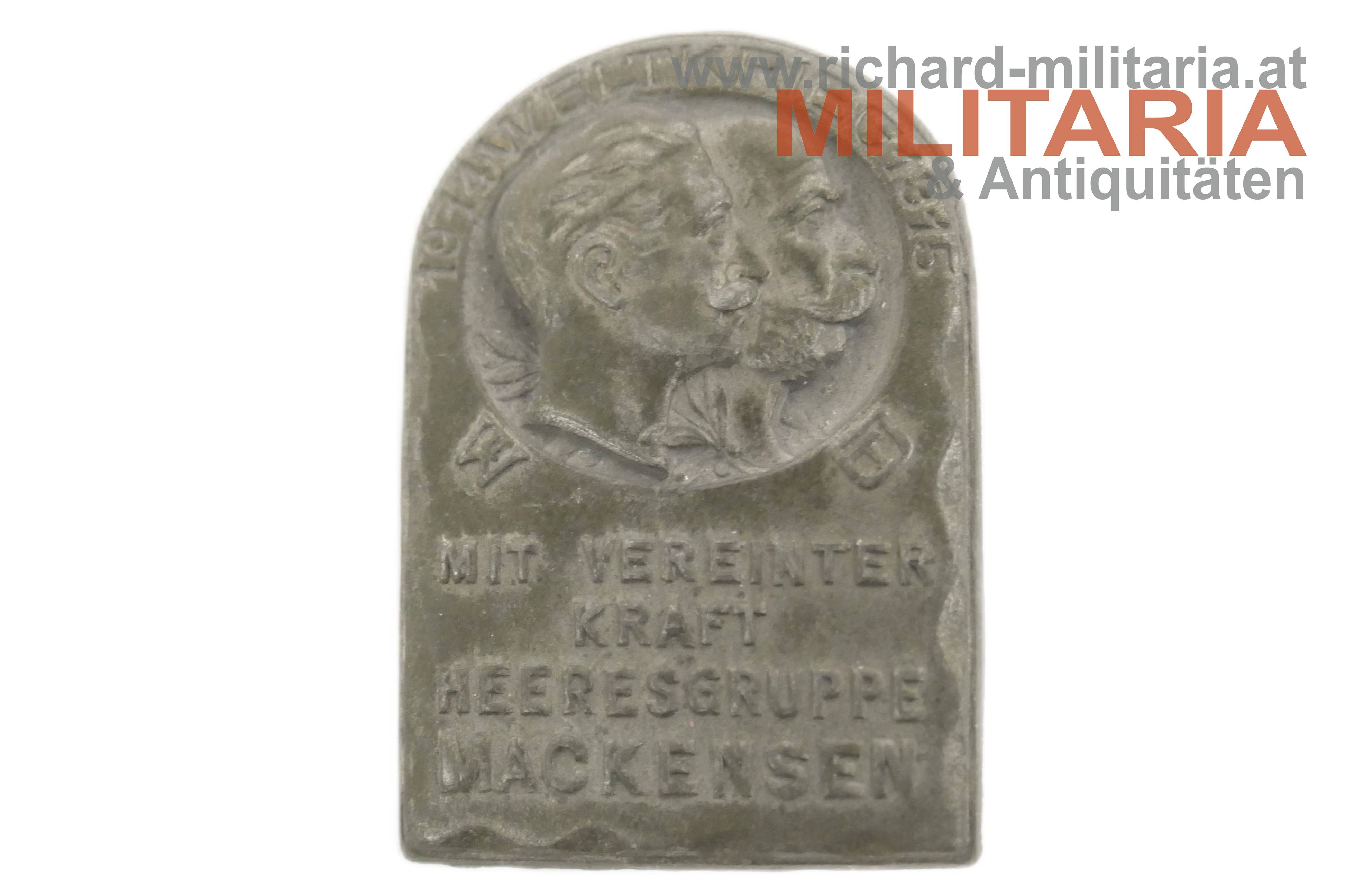 k.u.k. Kappenabzeichen - Heeresgruppe Mackensen - 1914-1915