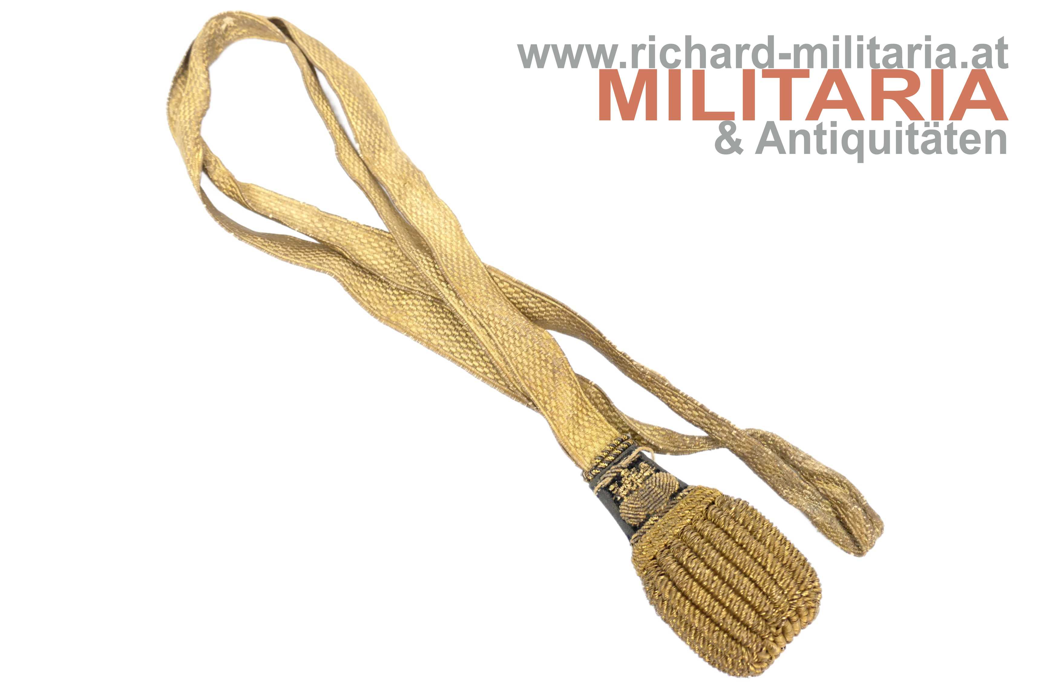 kaiserliches Japan - Portepee für den Diplomatendegen