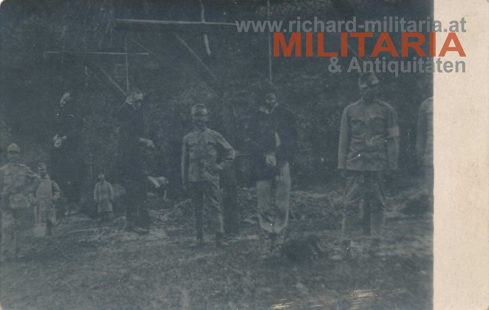 k.u.k. PK - Karpathen - Gehängte - 1915