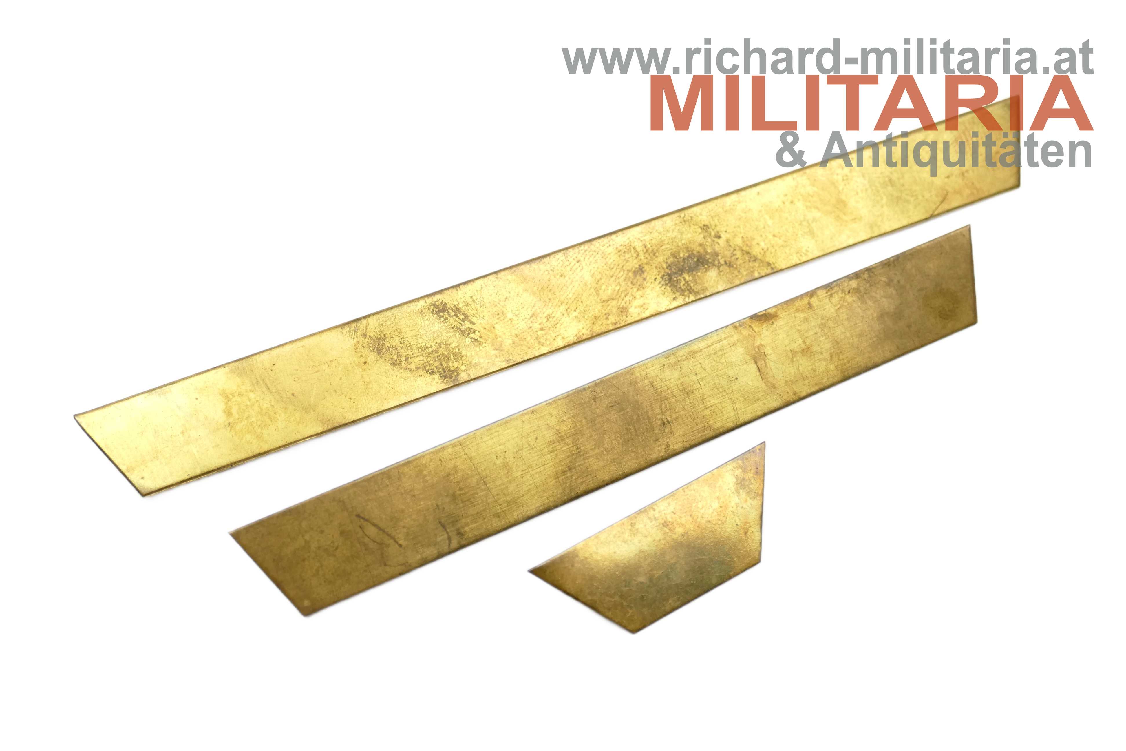 Konvolut Auszeichnungsspangen-Rohlinge