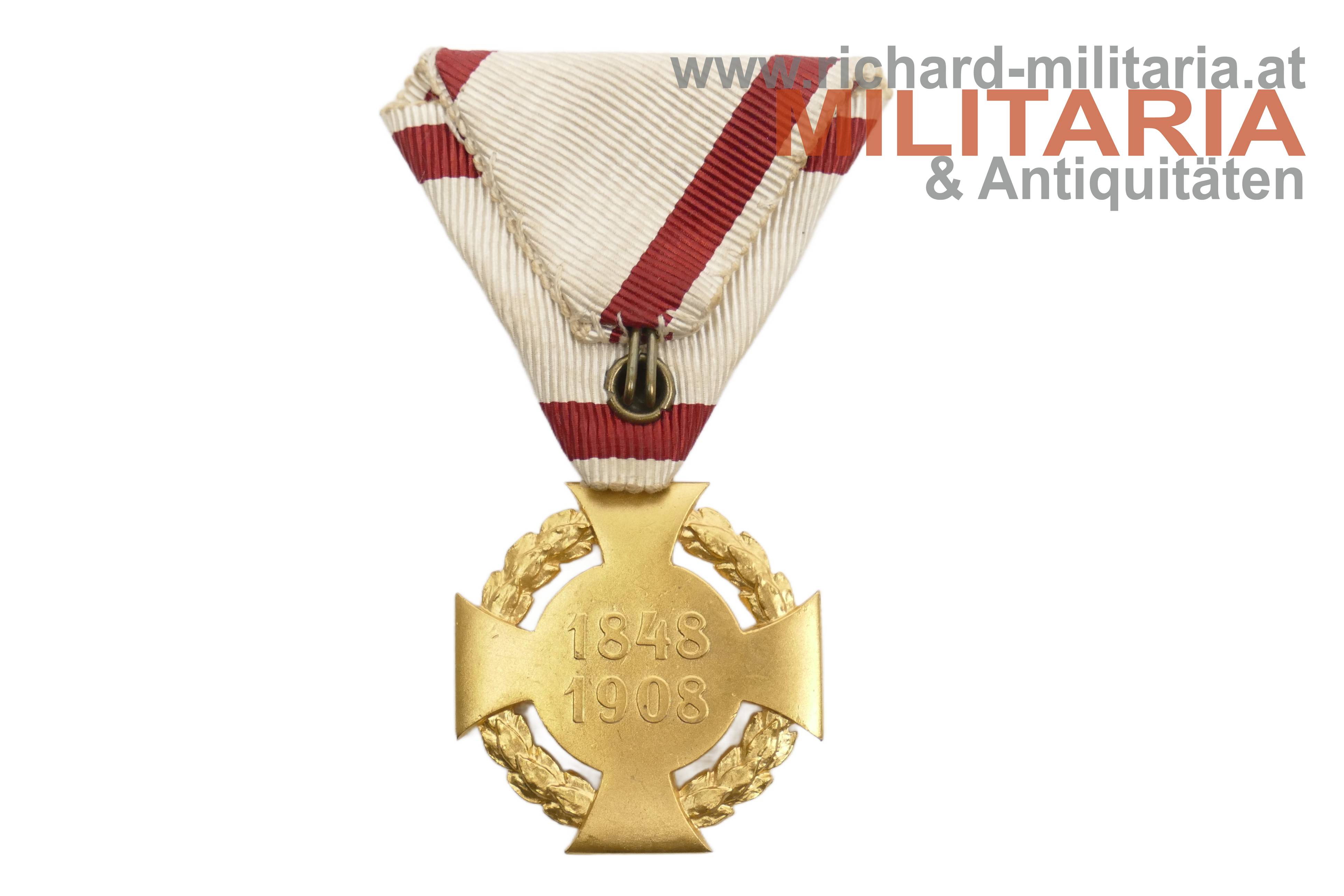 k.u.k Jubiläumskreuz 1848-1908 