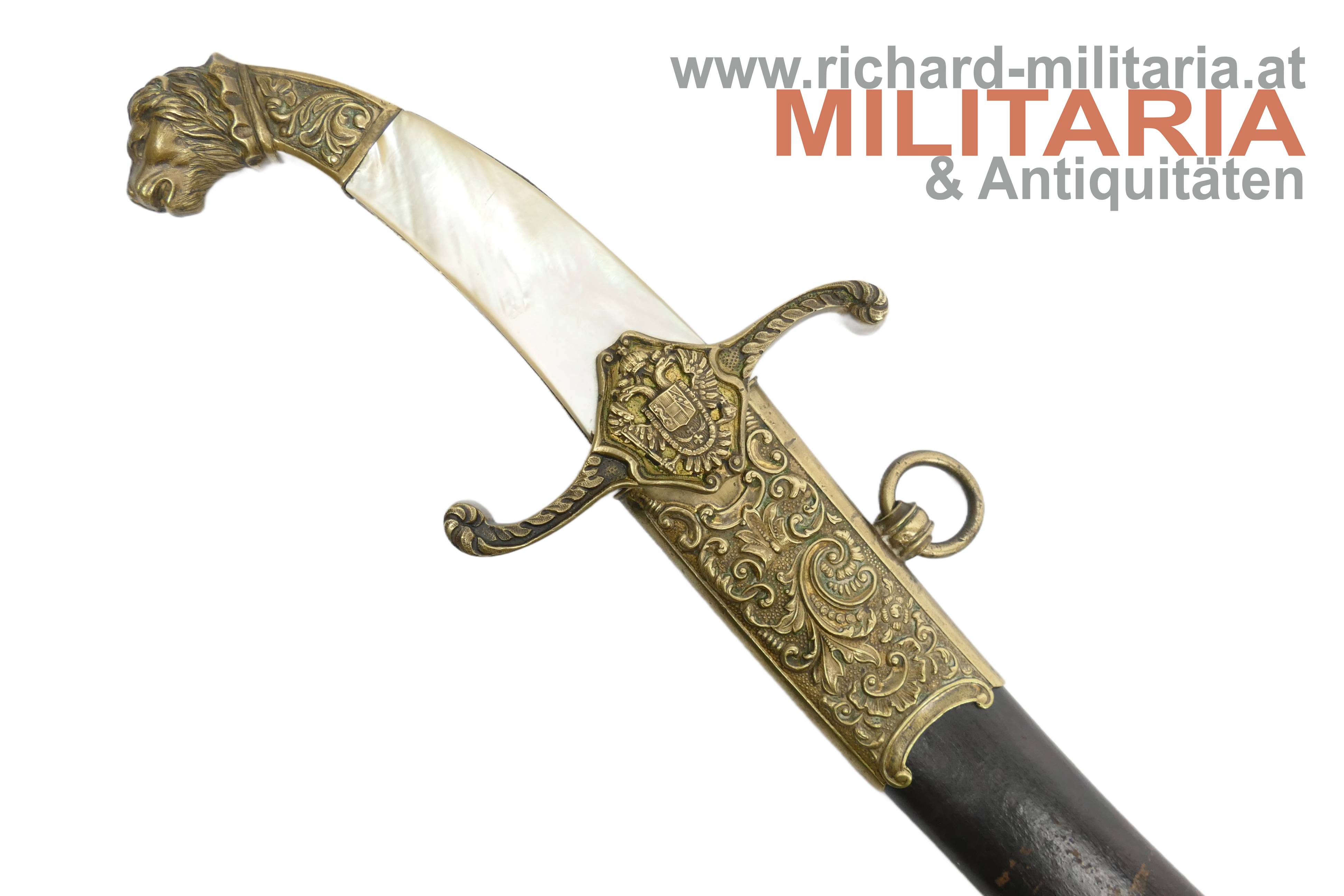 königlich ungarischer Staatsbeamten-Säbel M1849